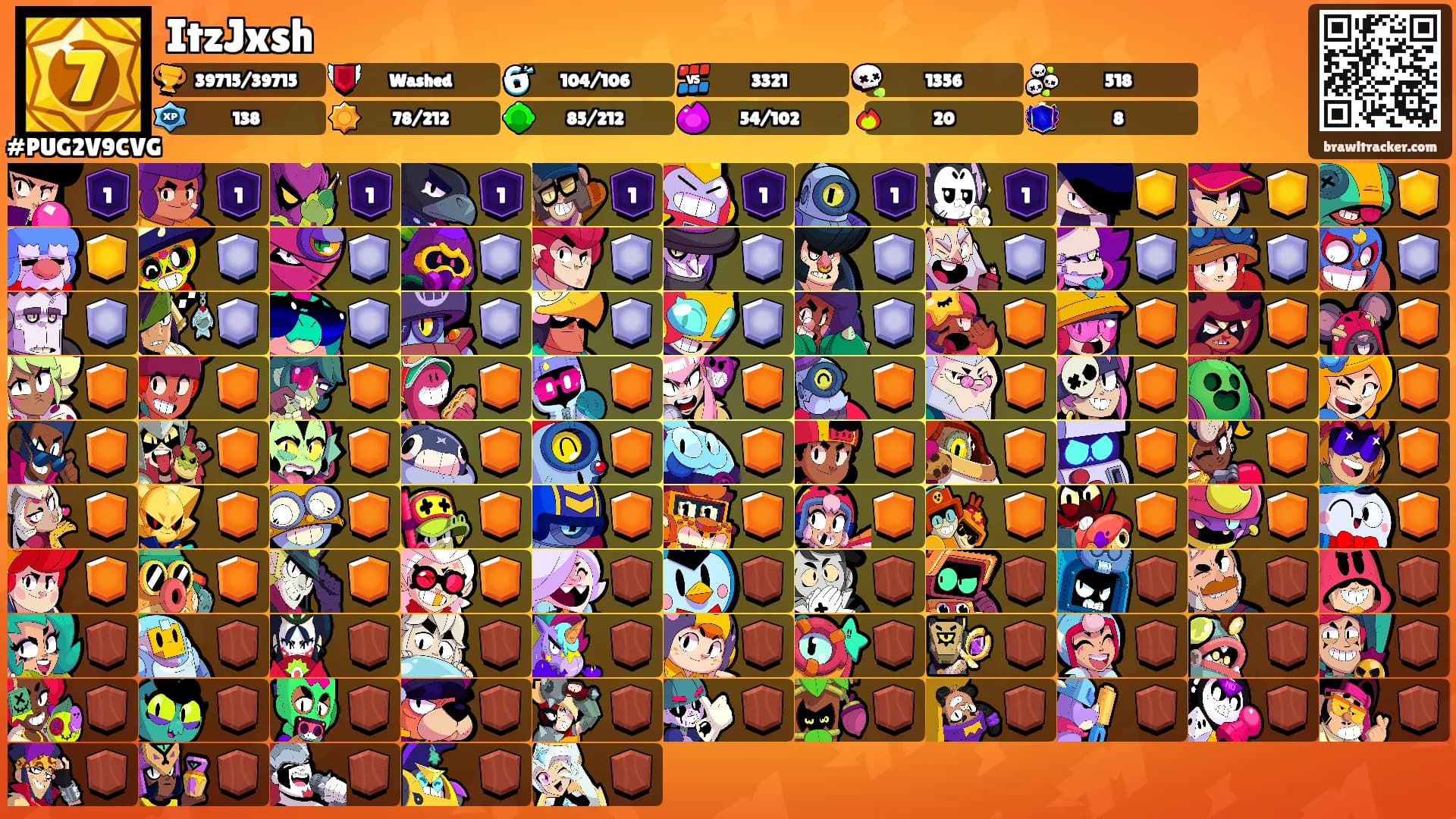 ItzJxsh's Ranks