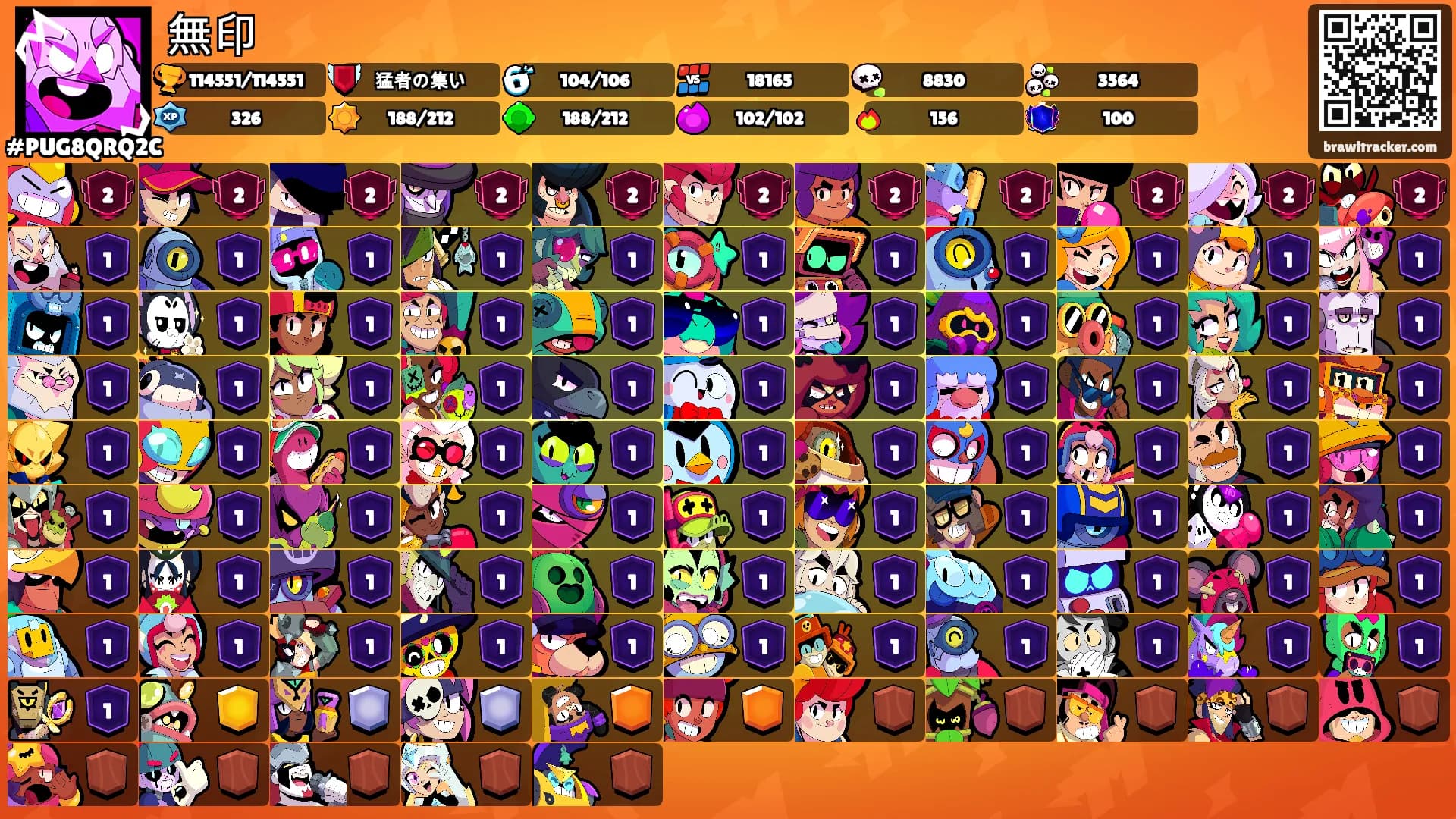 無印's Ranks