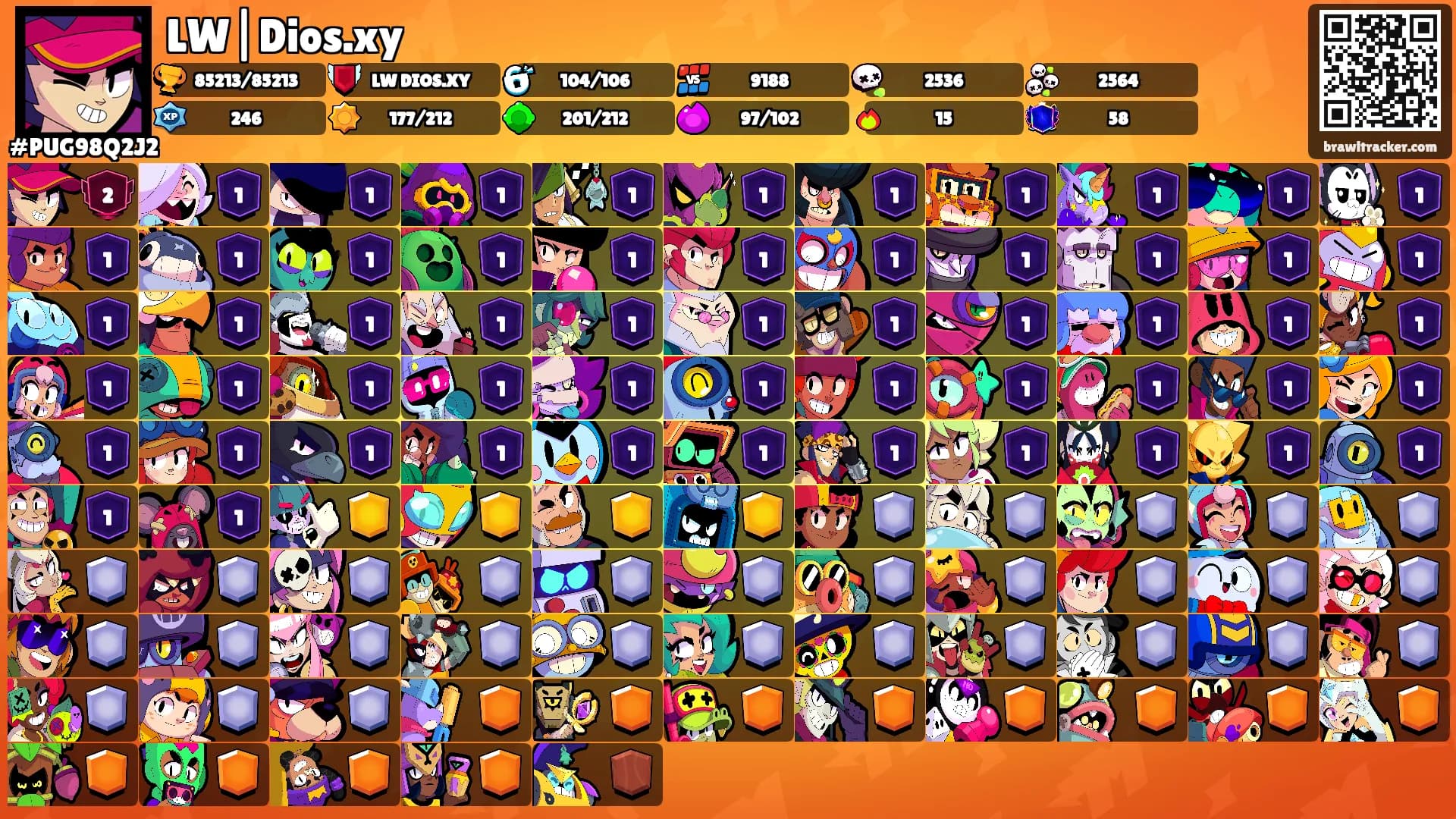 LW|Dios.xy's Ranks