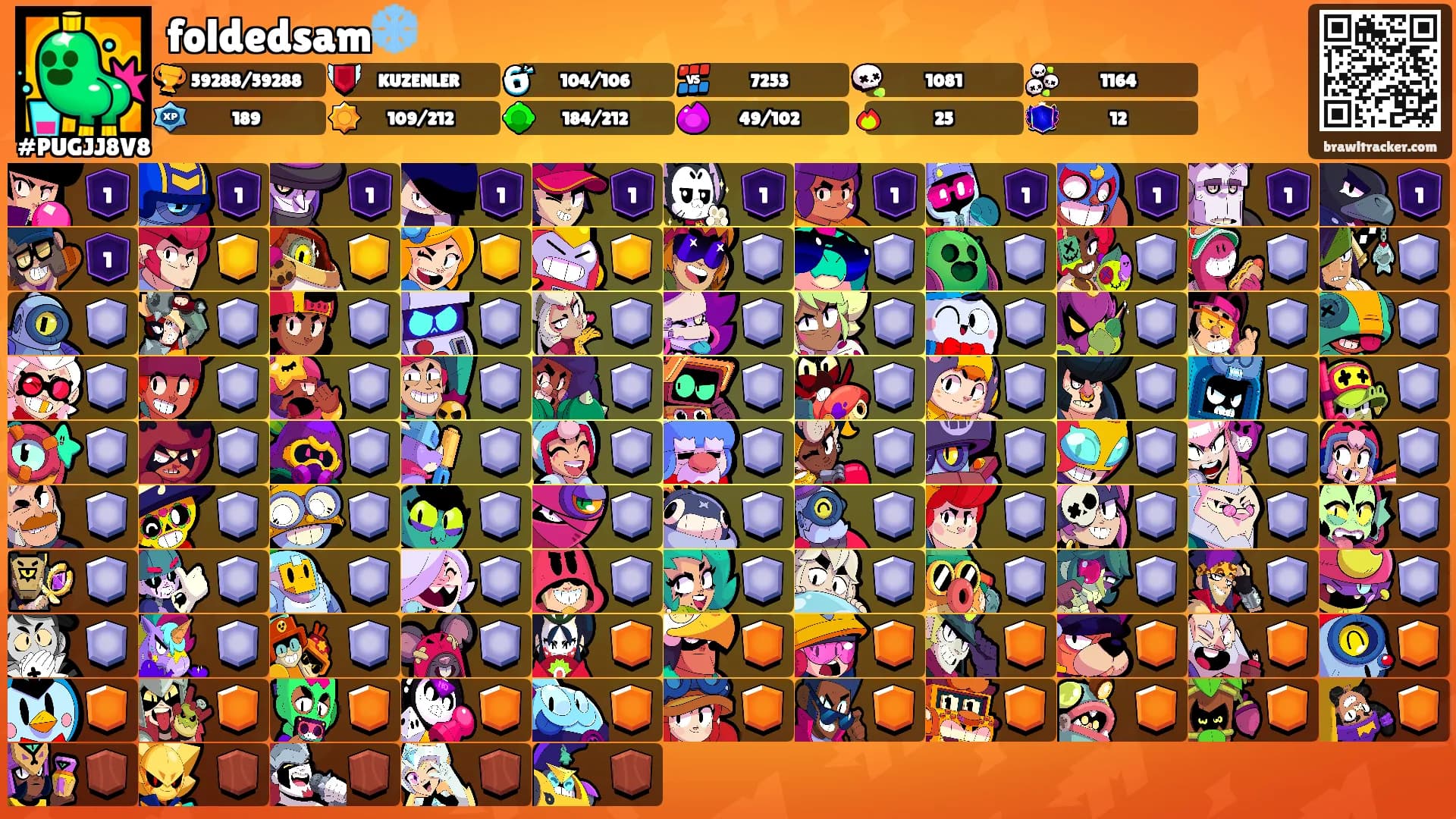 foldedsam❄️'s Ranks