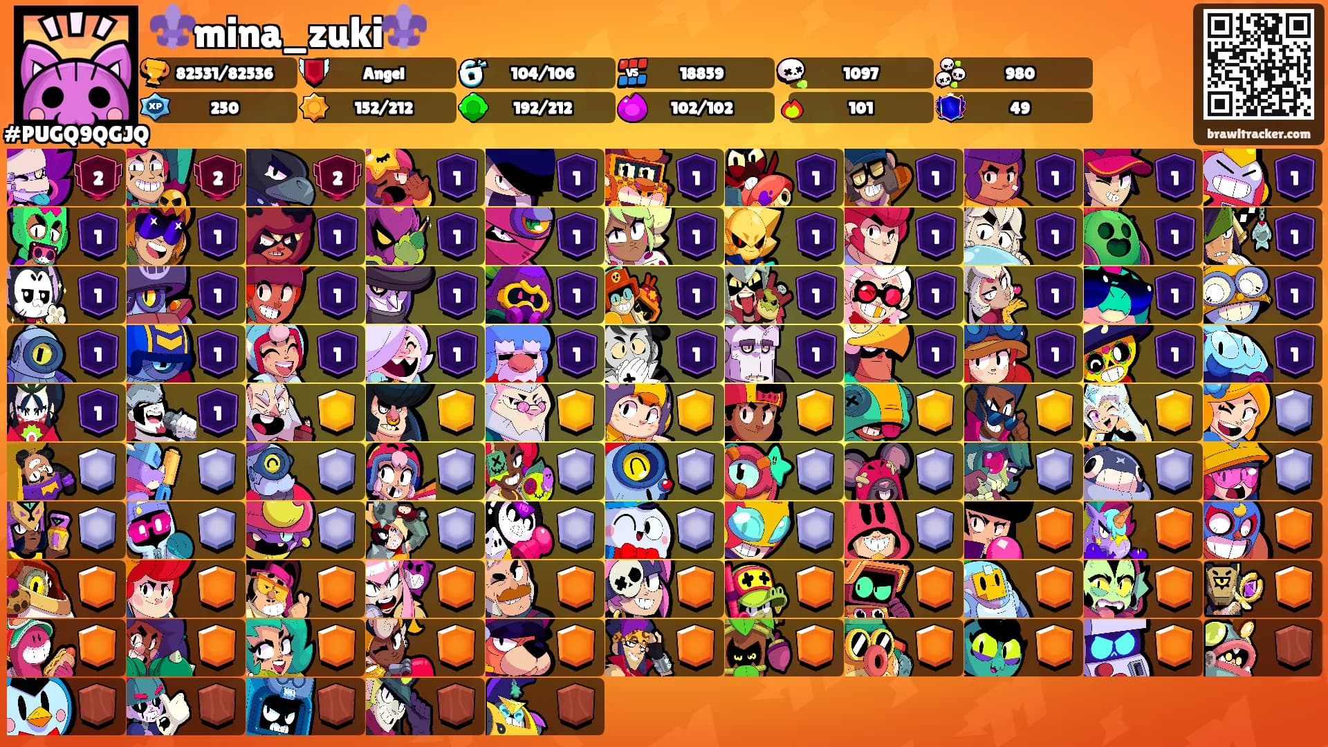 ⚜️mina_zuki⚜️'s Ranks