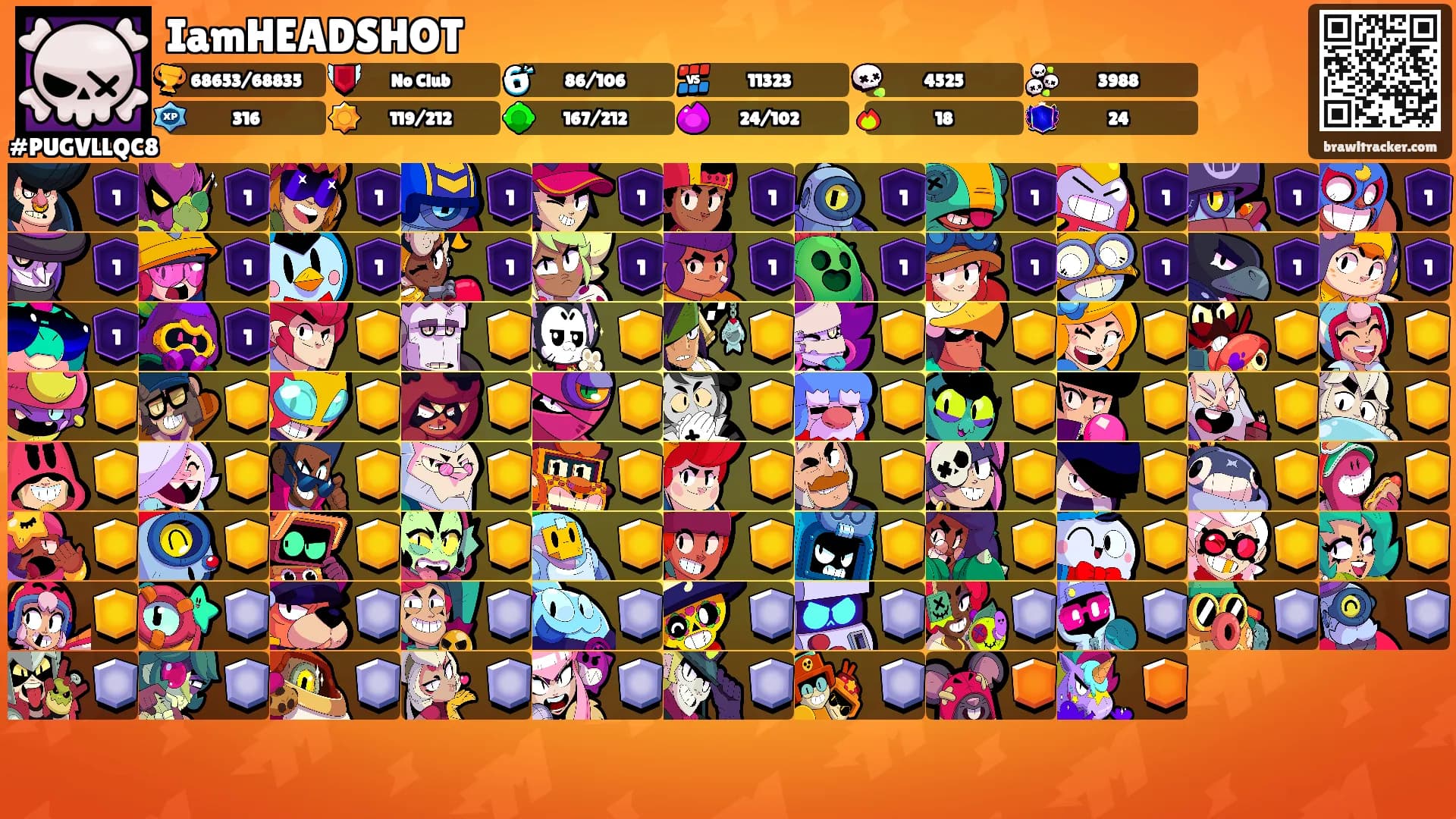 IamHEADSHOT's Ranks