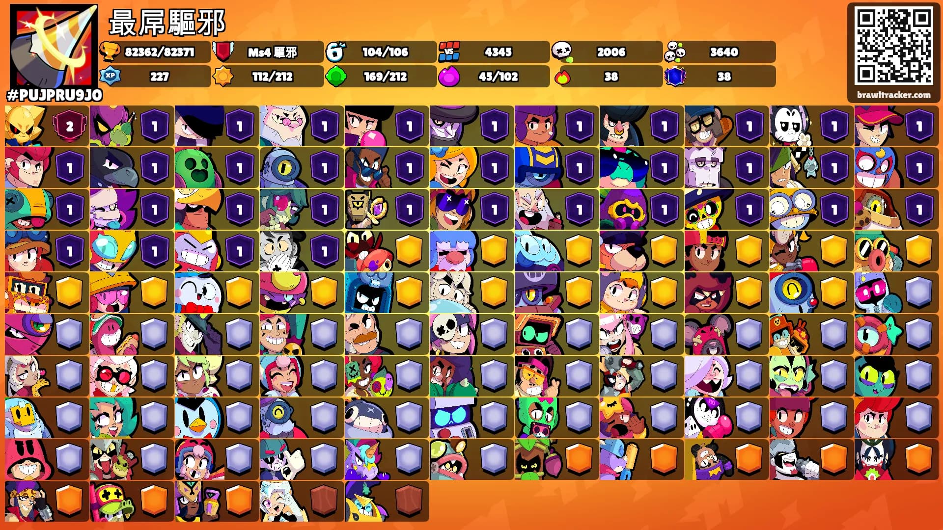 最屌驅邪's Ranks