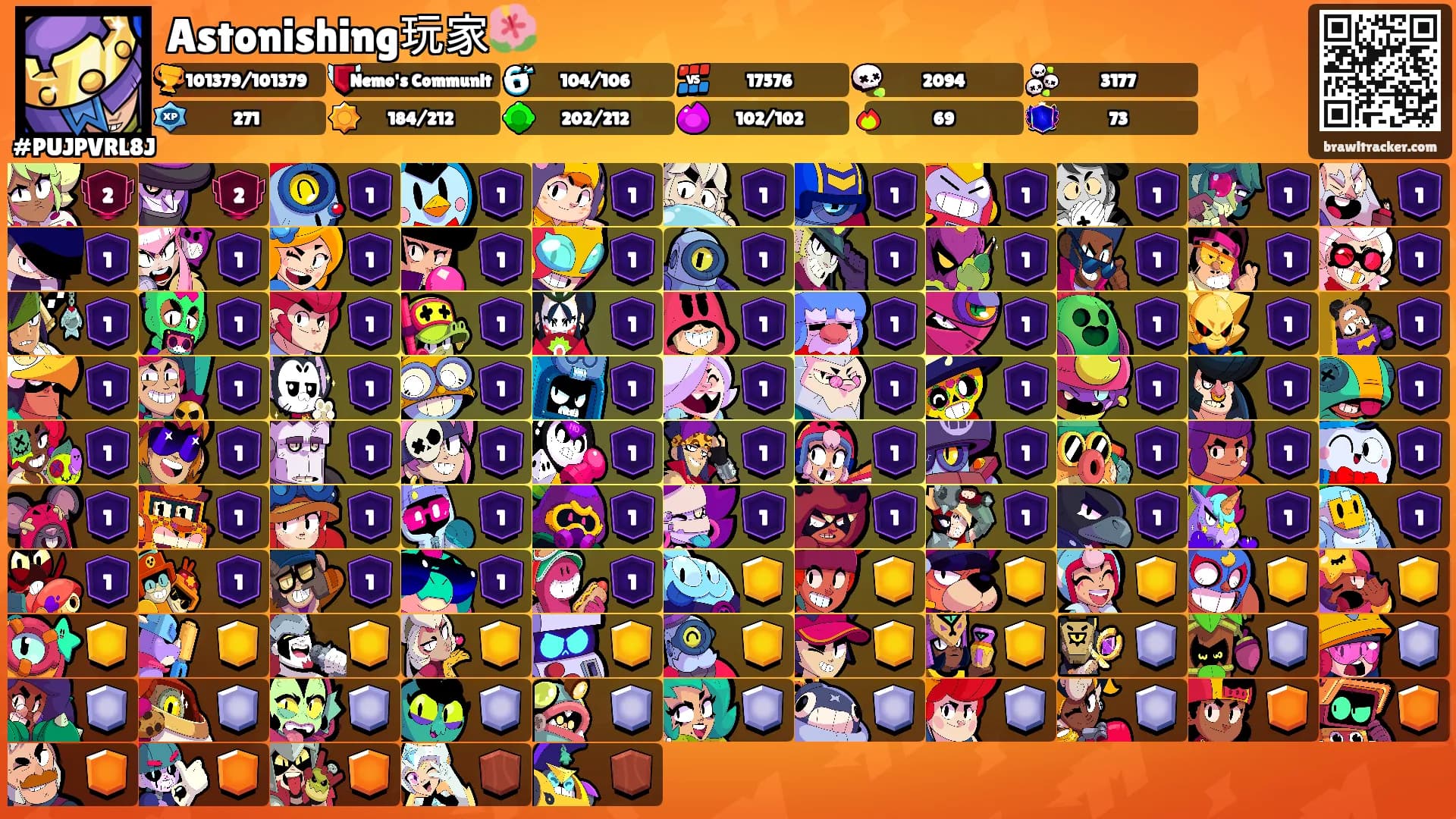 Astonishing玩家🌺's Ranks