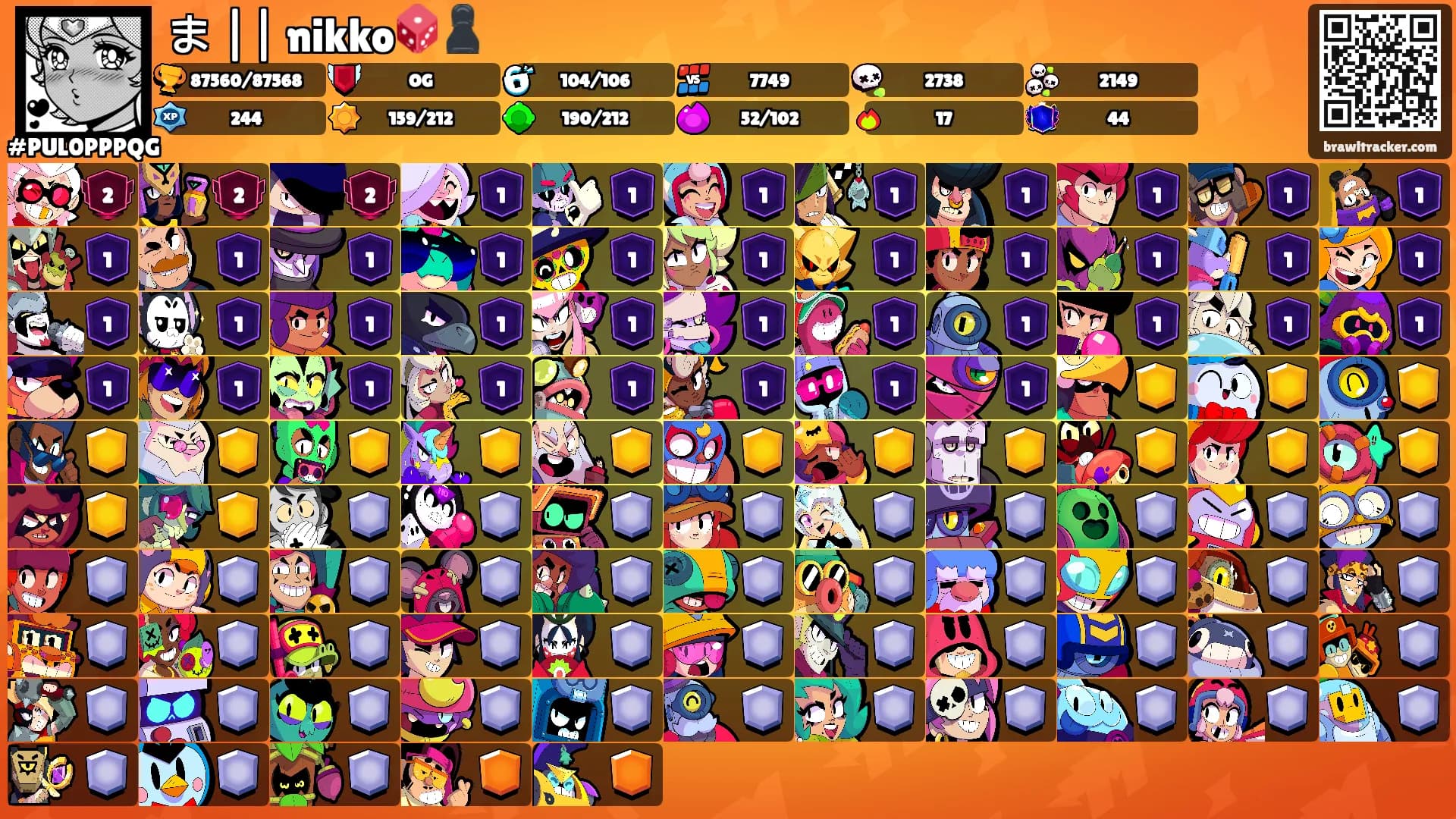 ま || nikko🎲♟️'s Ranks