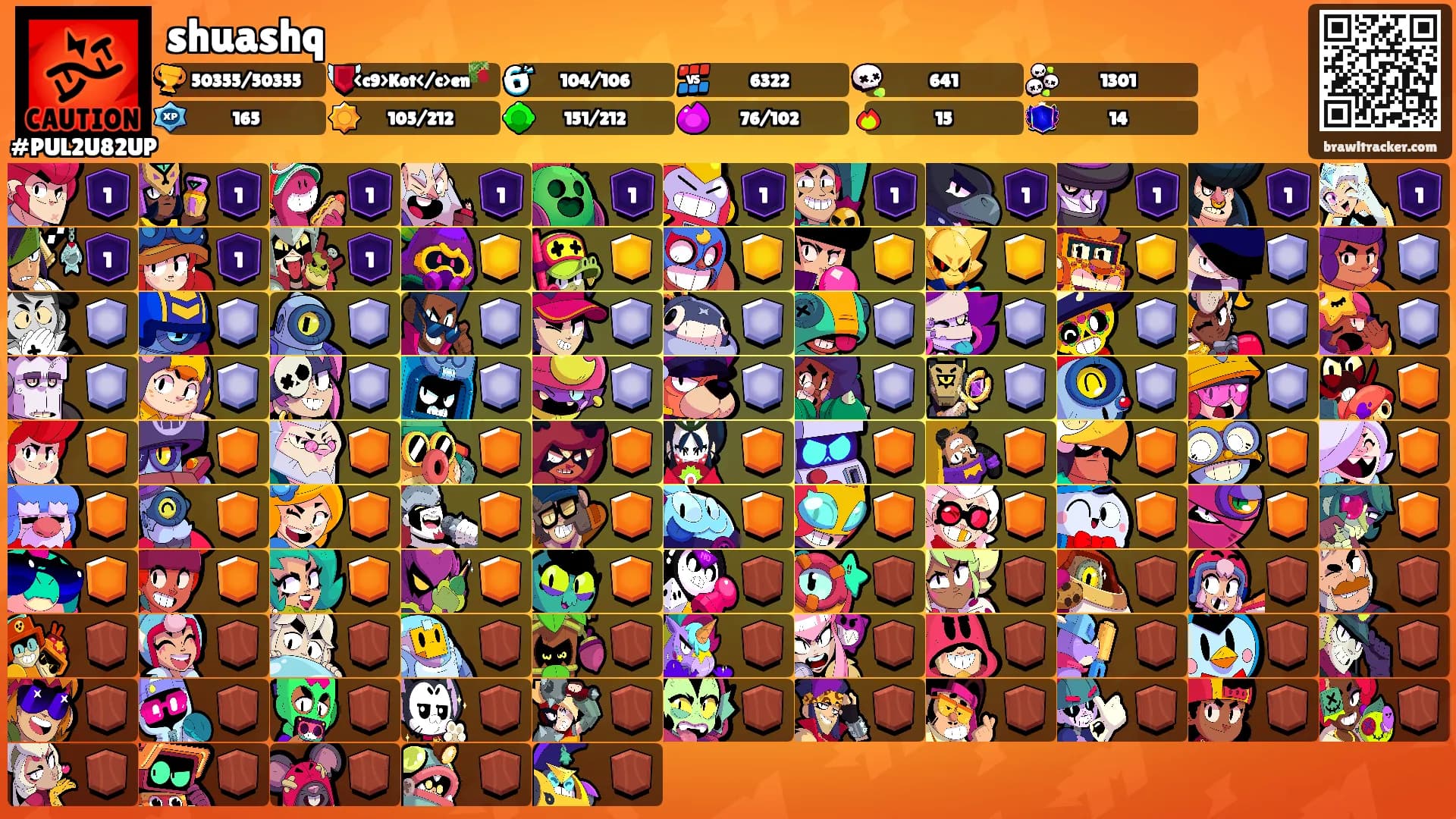 shuashq's Ranks