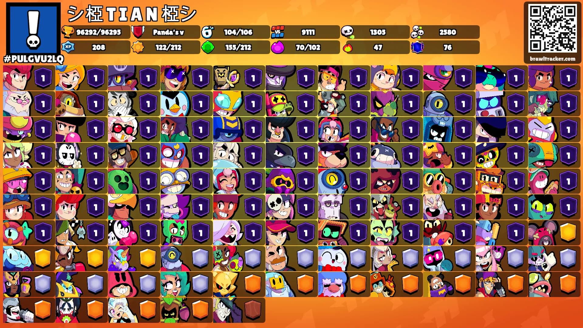 シ椏 T I A N 椏シ's Ranks