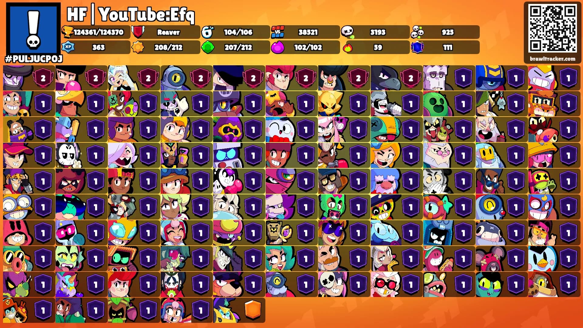 HF|YouTube:Efq's Ranks