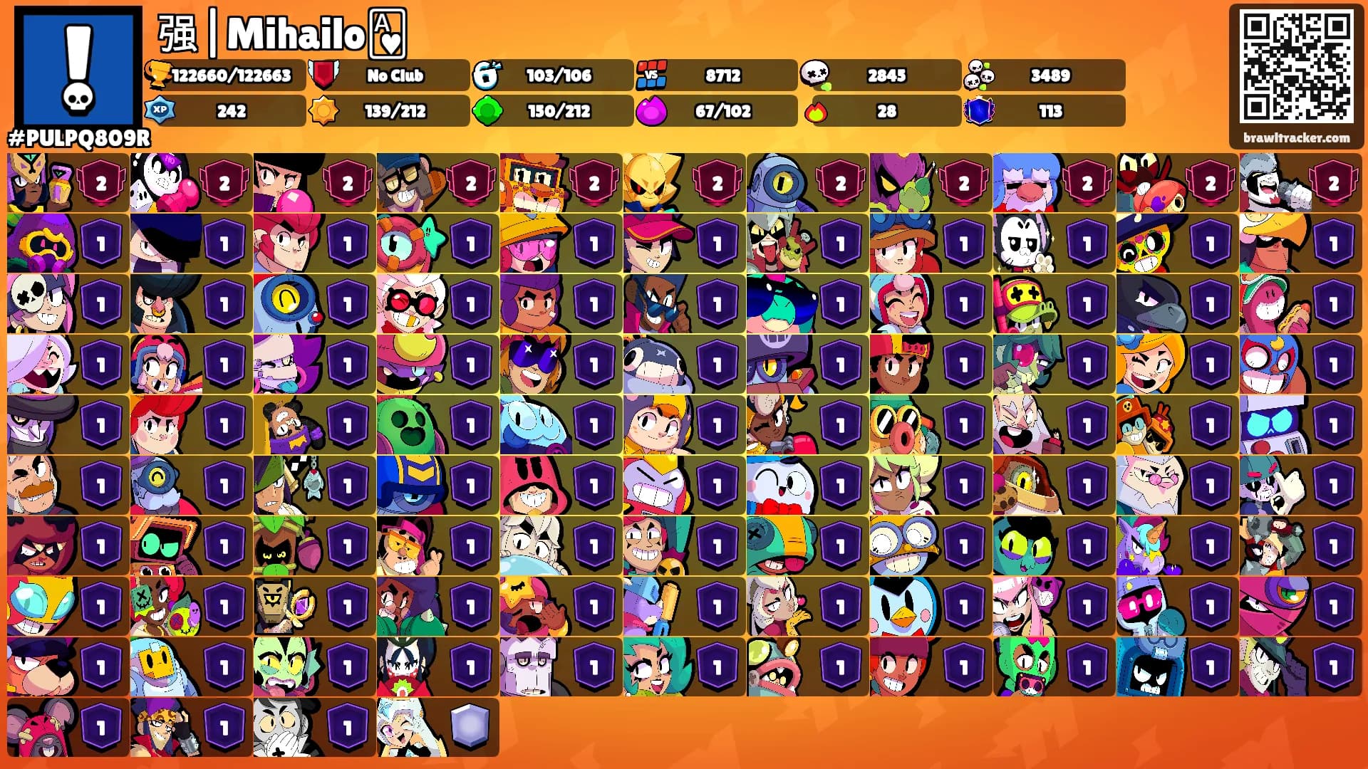 强|Mihailo🂱's Ranks