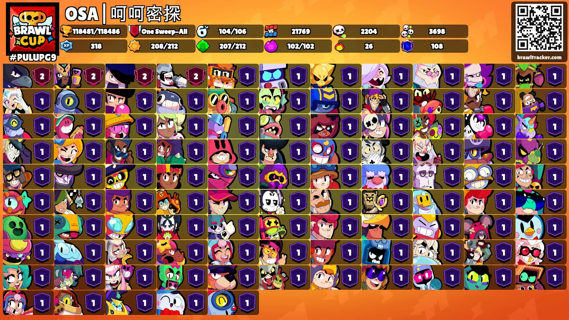 OSA|呵呵密探's Ranks