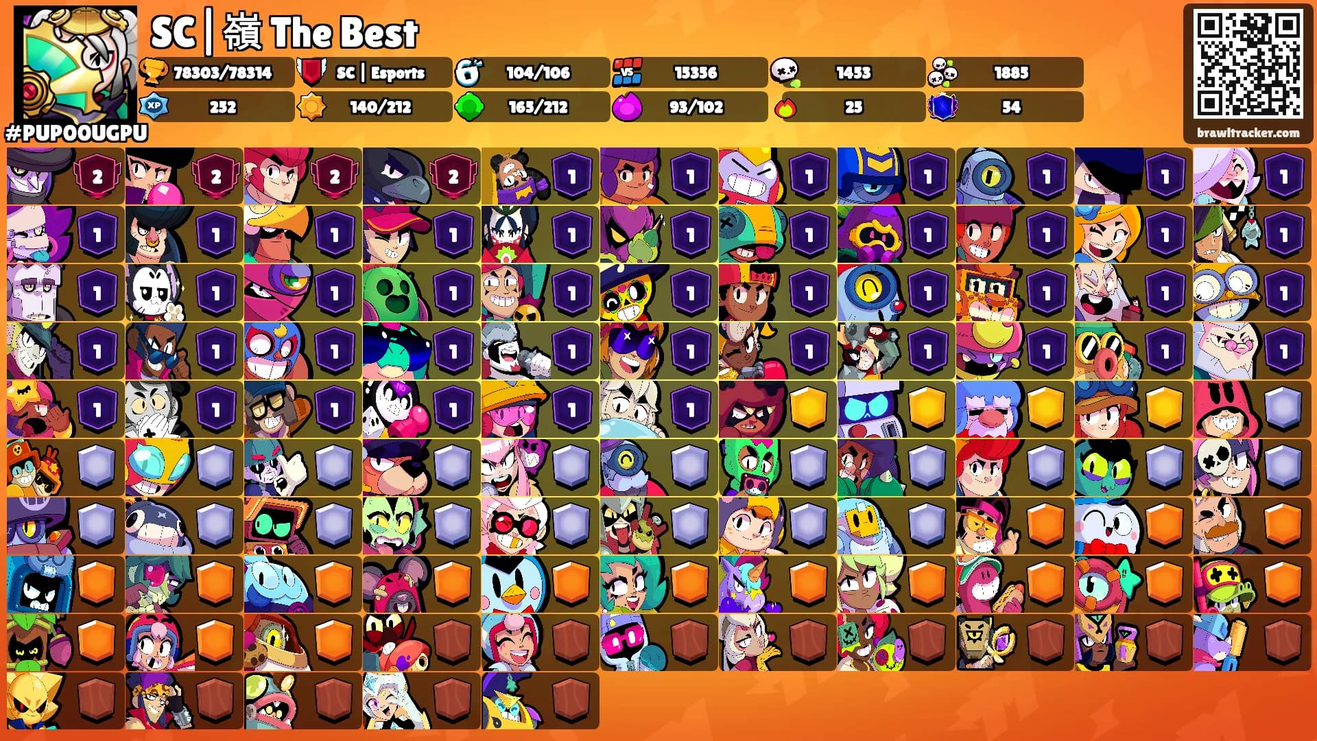 SC|嶺 The Best's Ranks