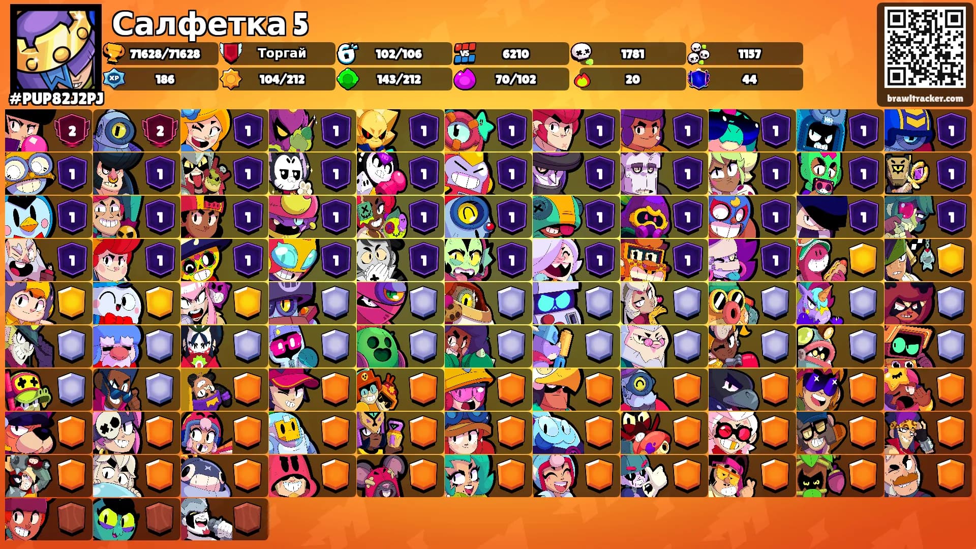 Салфетка 5's Ranks