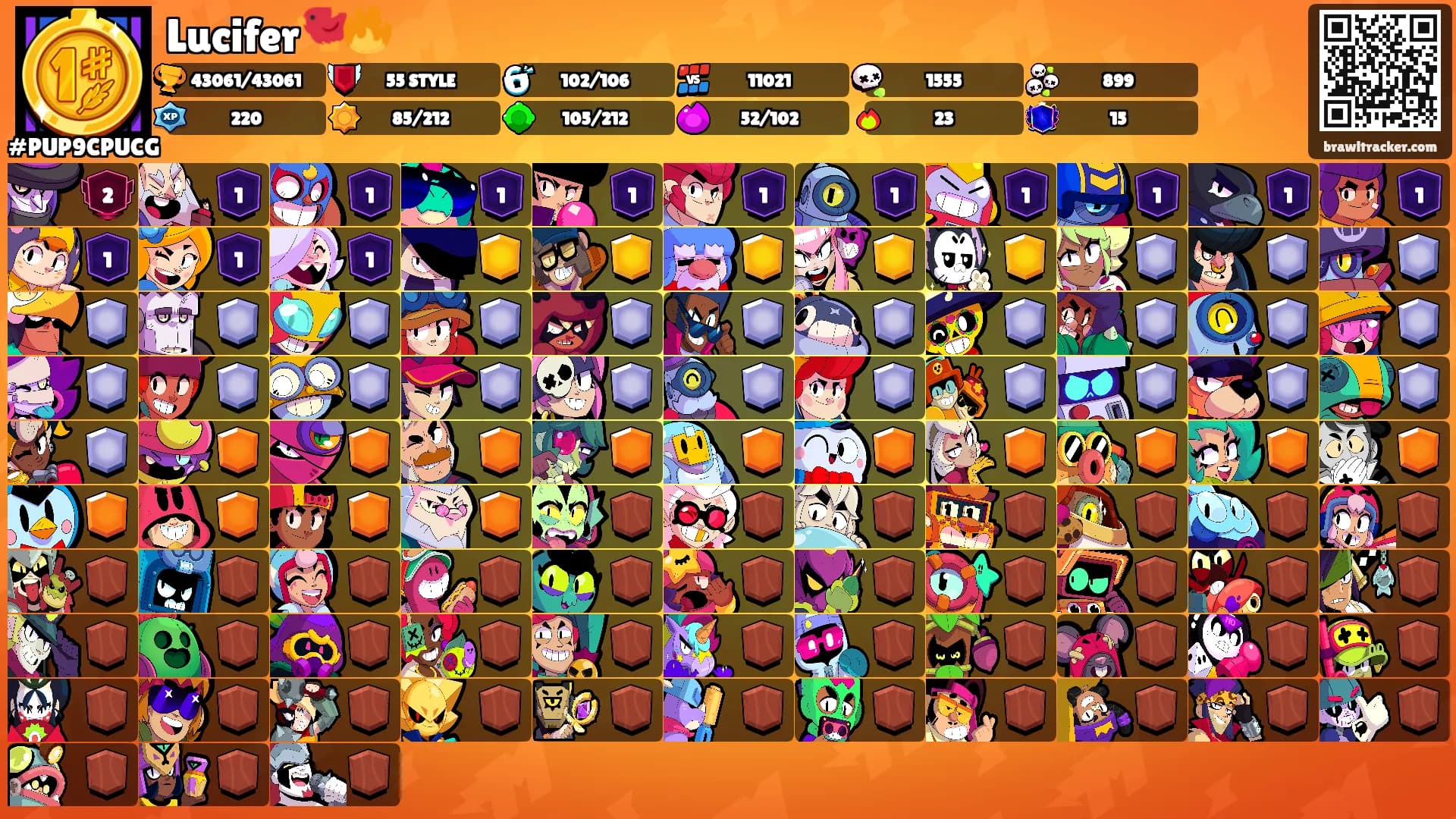 Lucifer🐦‍🔥's Ranks