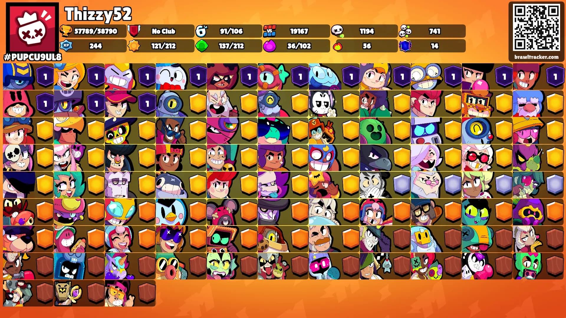 Thizzy52's Ranks