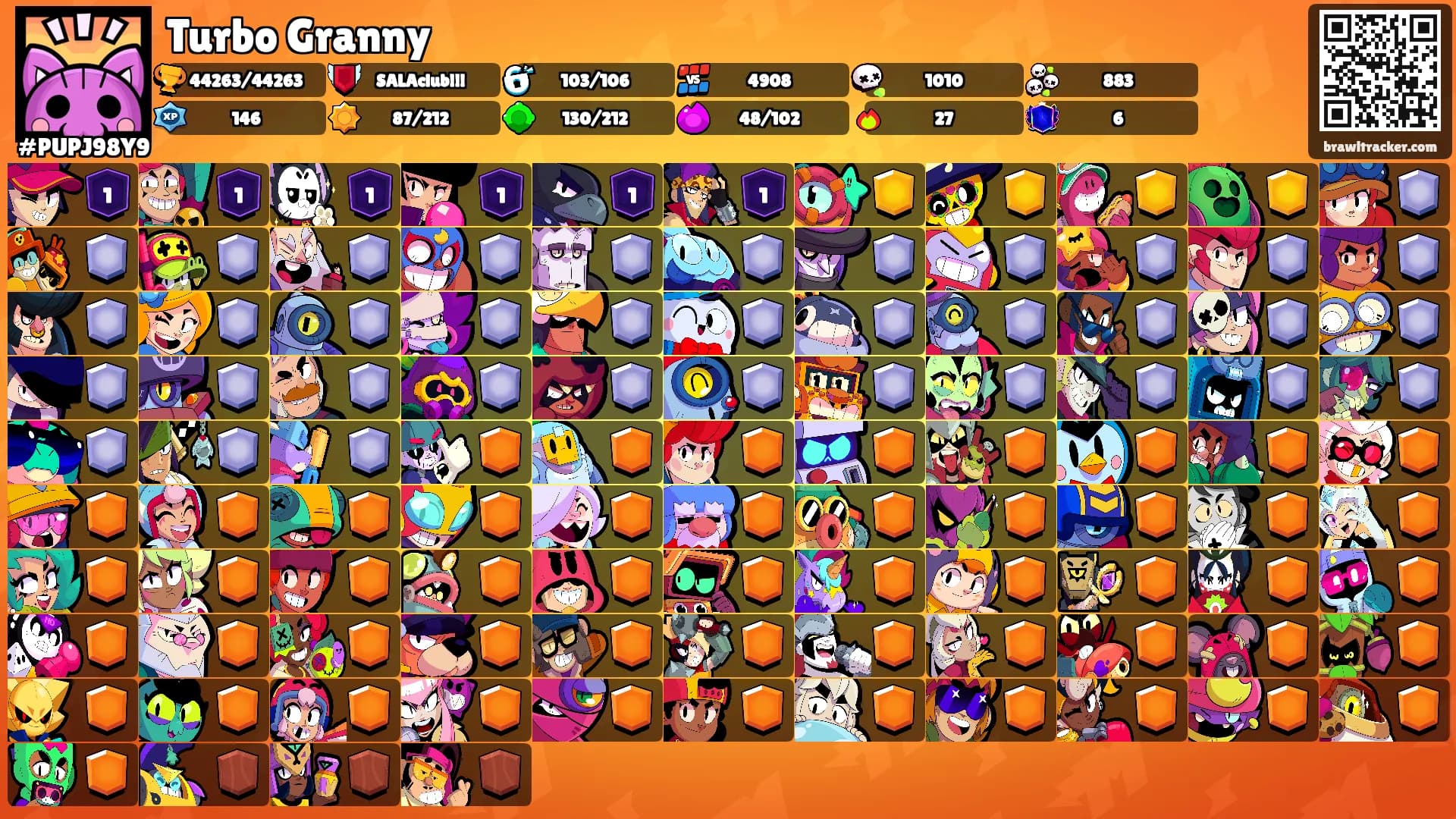 Turbo Granny's Ranks