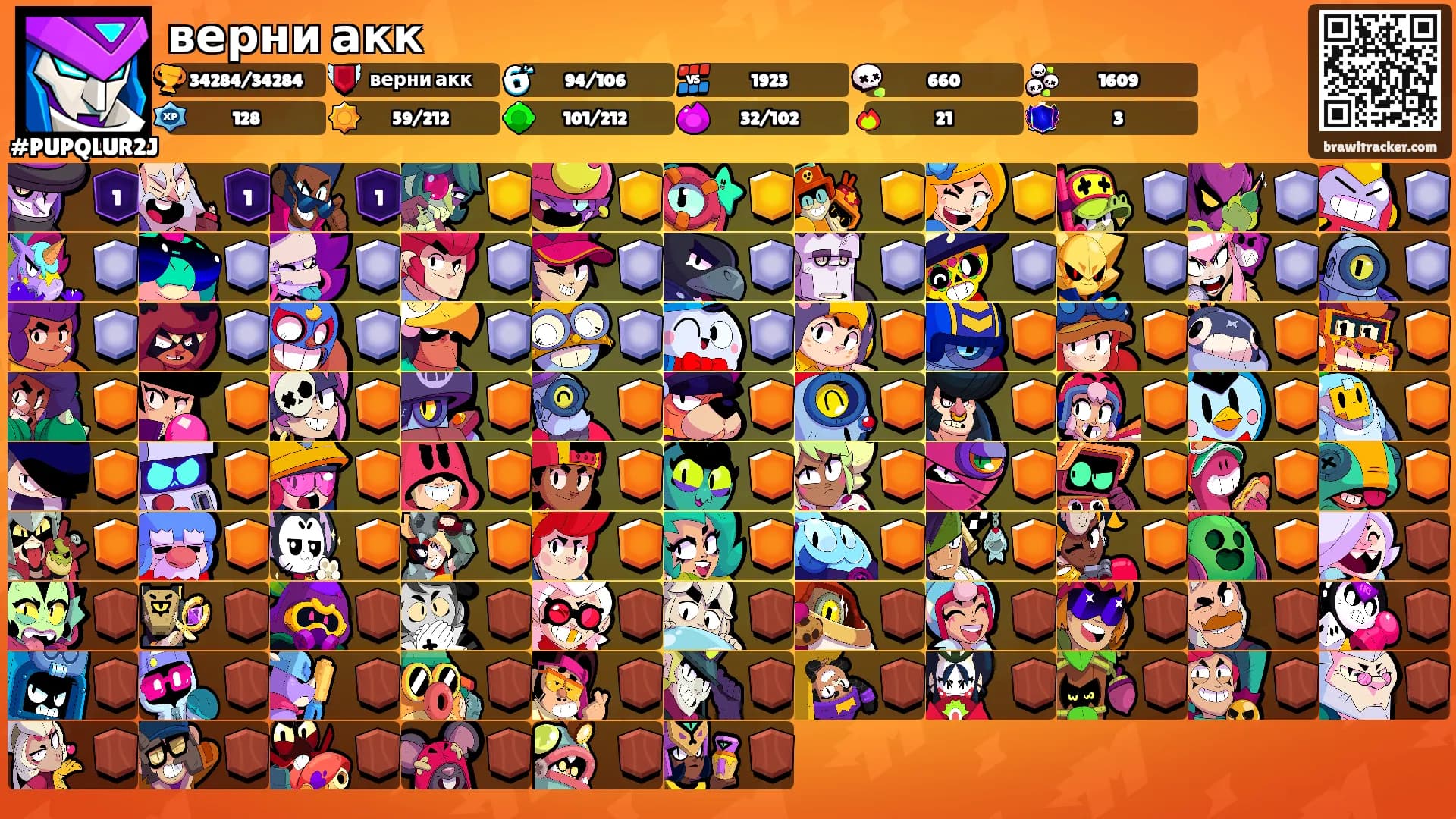 верни акк's Ranks