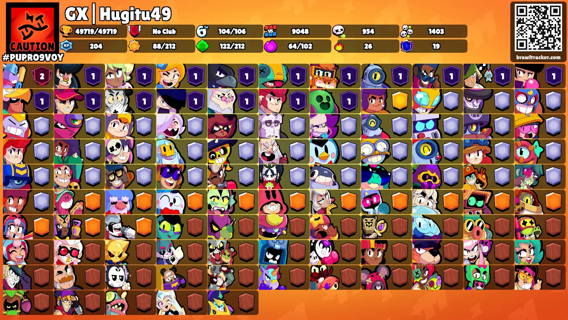 GX|Hugitu49's Ranks