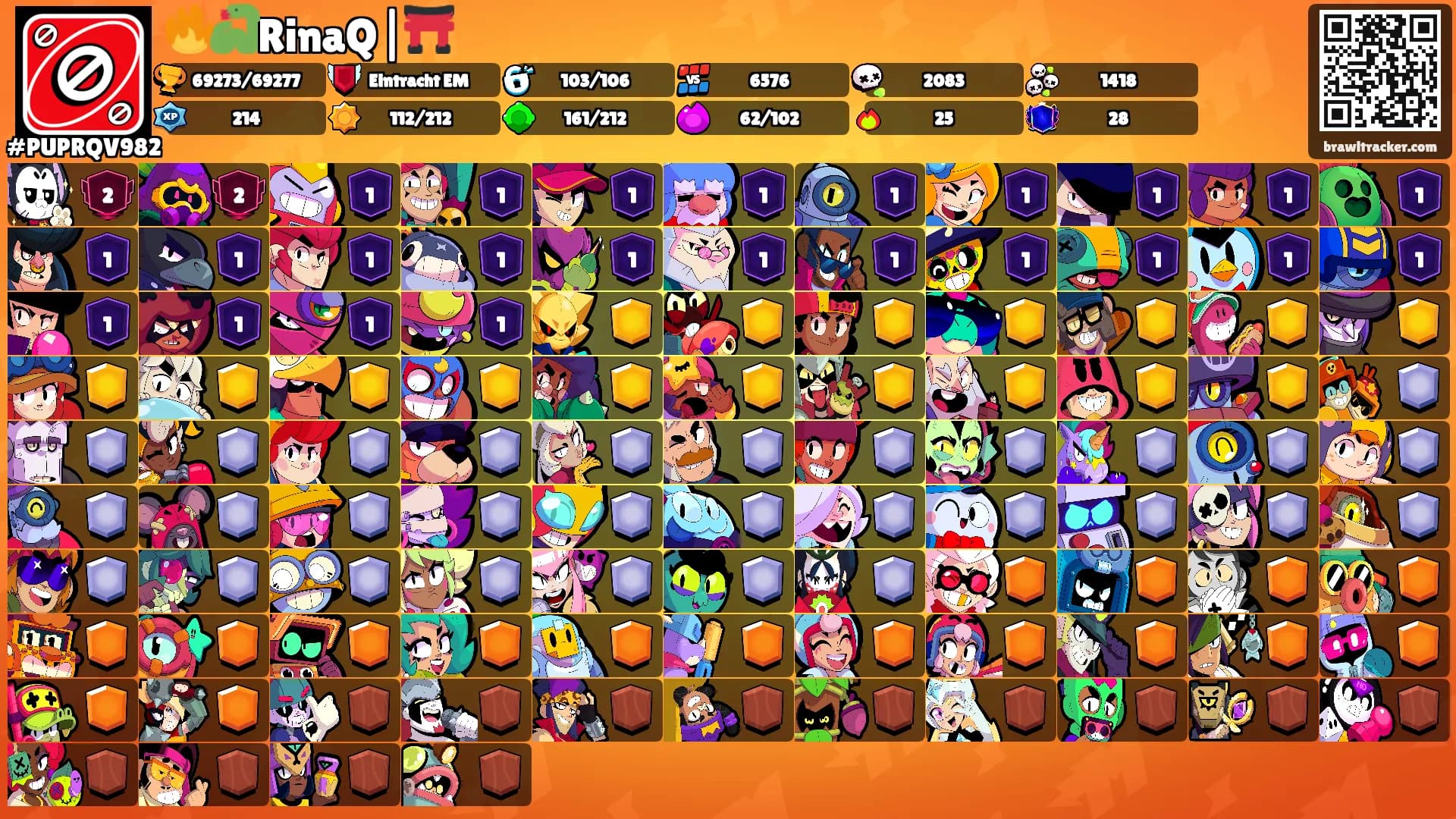 🔥🐍RinaQ|⛩️'s Ranks