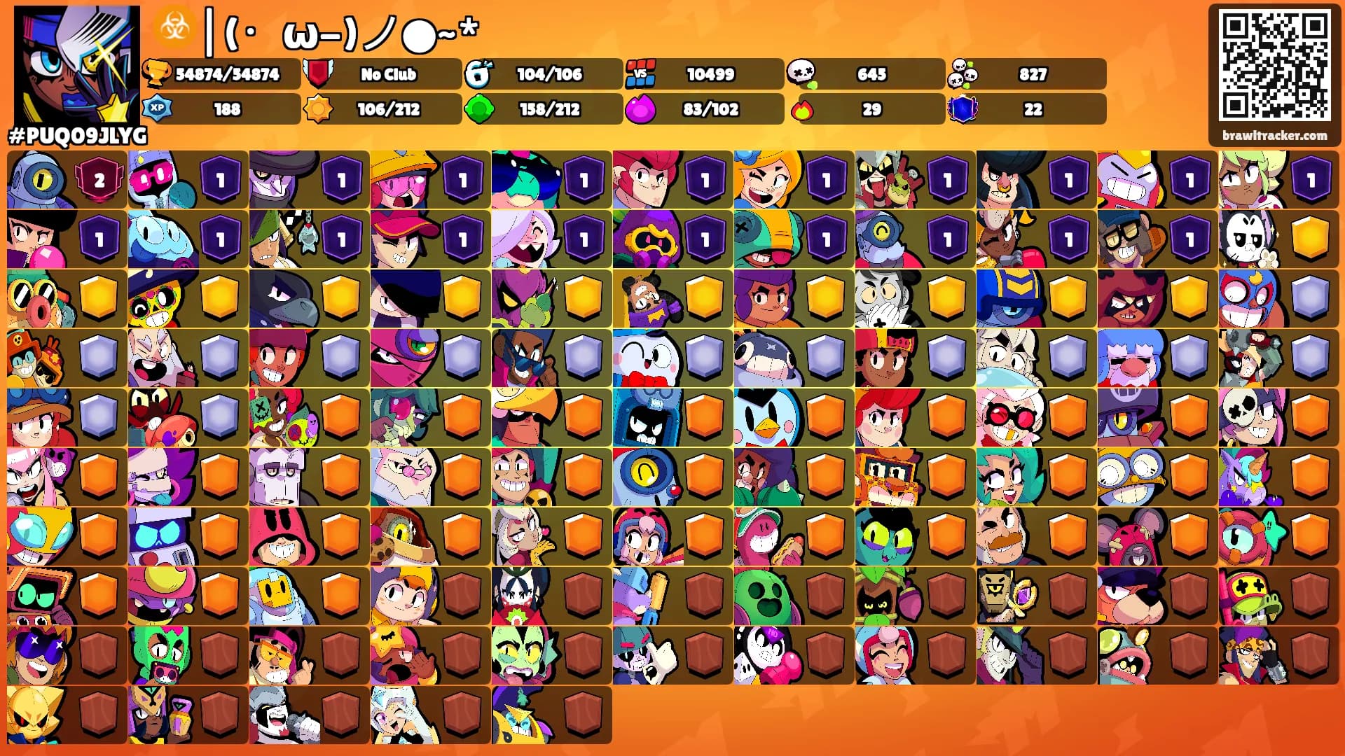 ☣️|(・ω-)ノ●~*'s Ranks