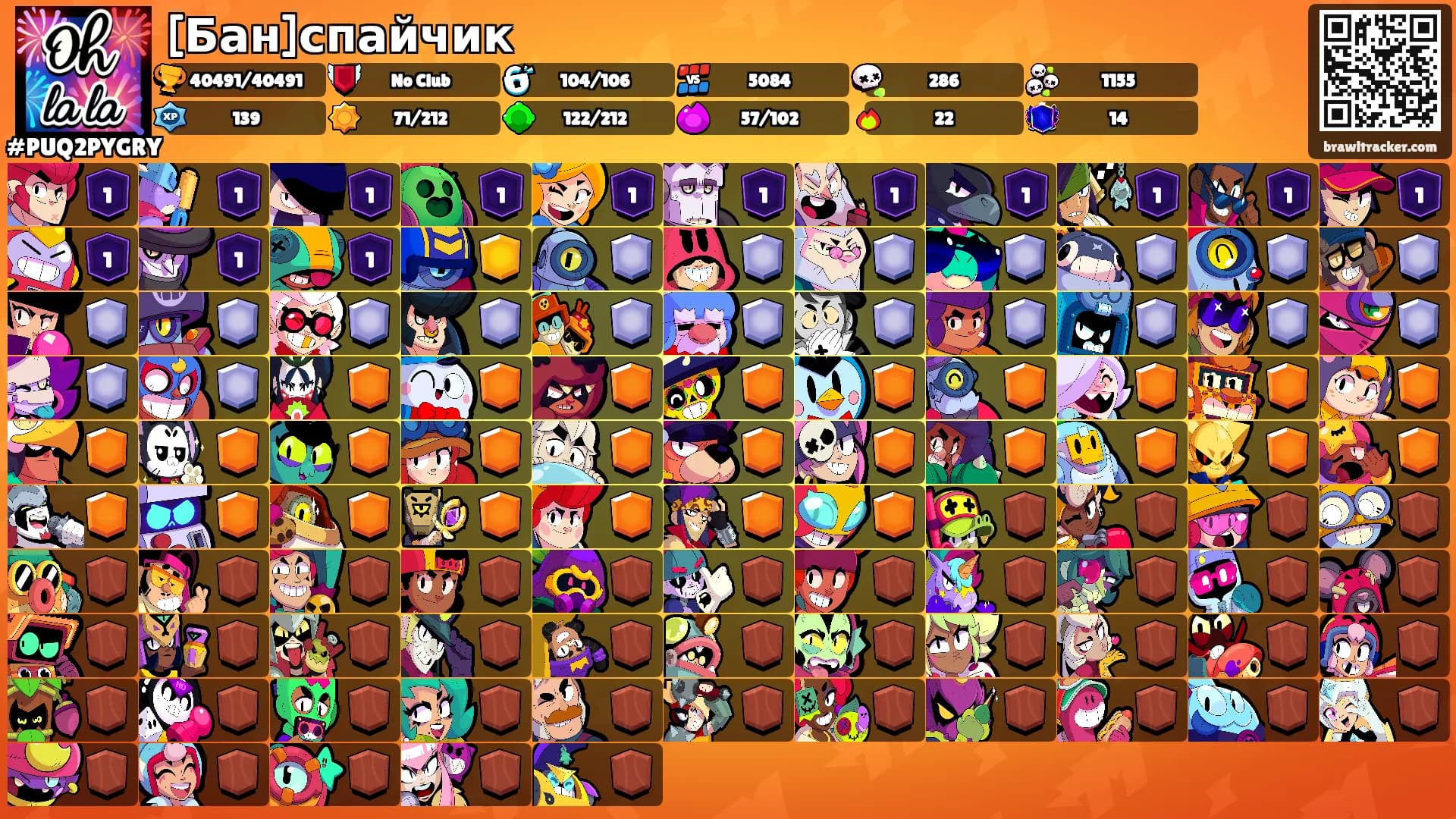 [Бан]спайчик's Ranks