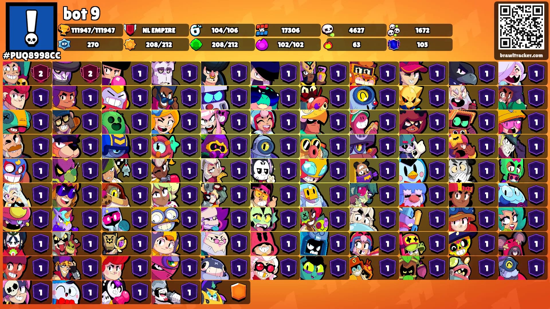 bot 9's Ranks