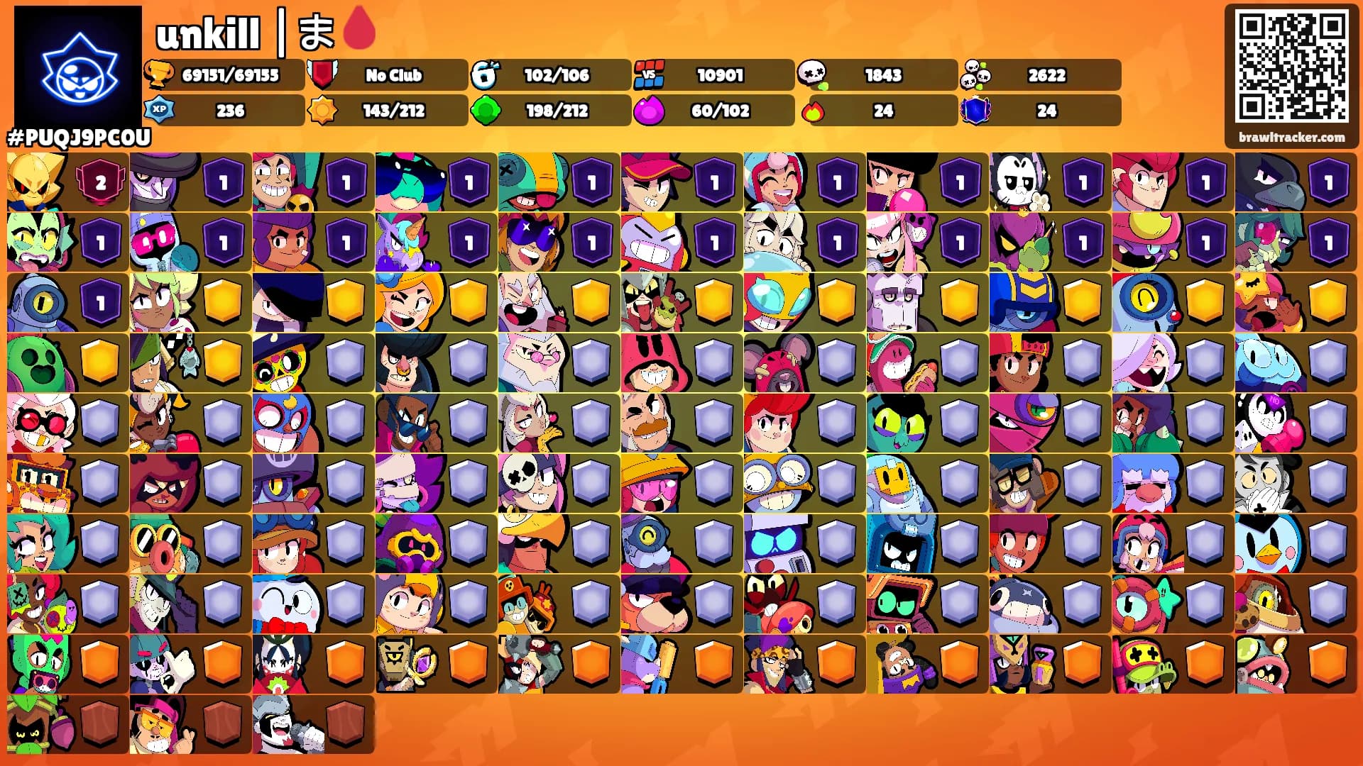 unkill |ま🩸's Ranks