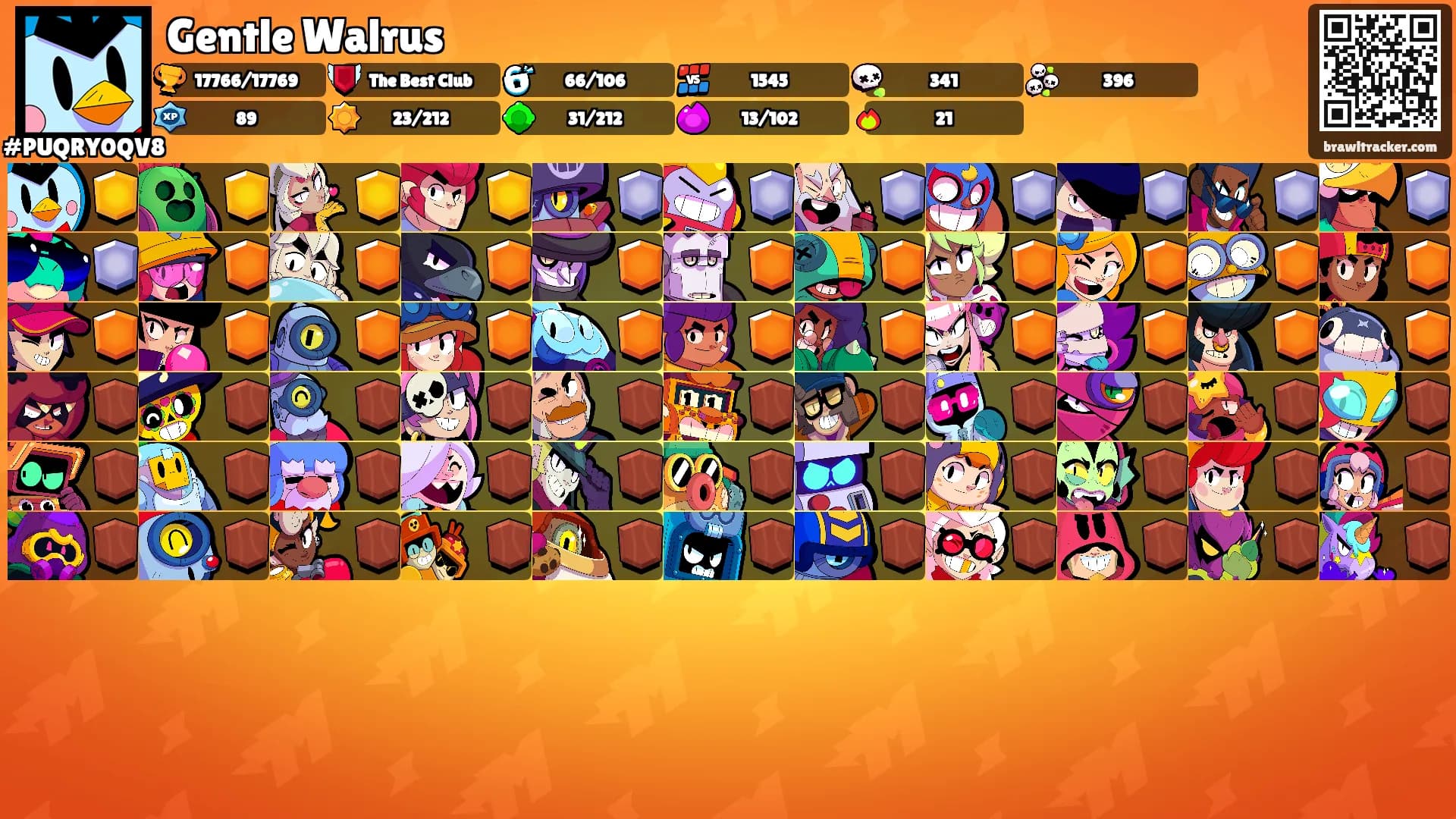 Gentle Walrus's Ranks