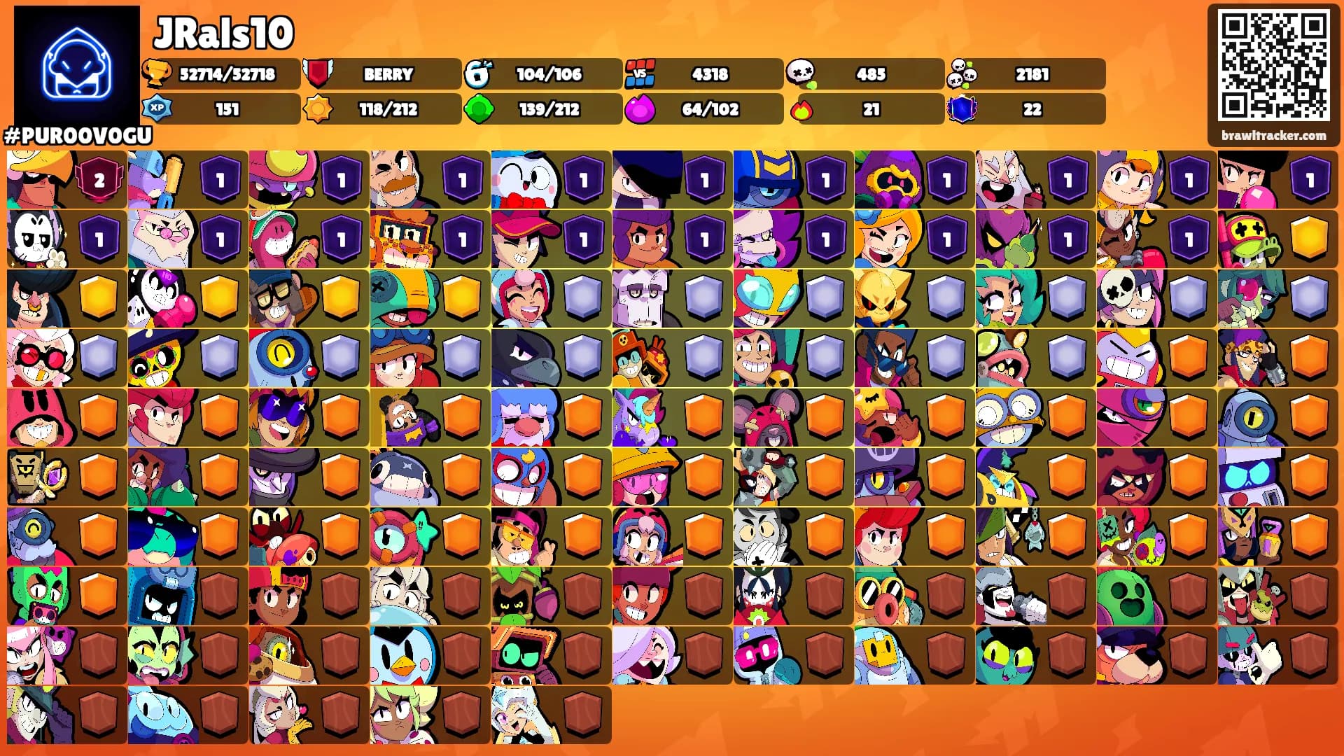 JRals10's Ranks