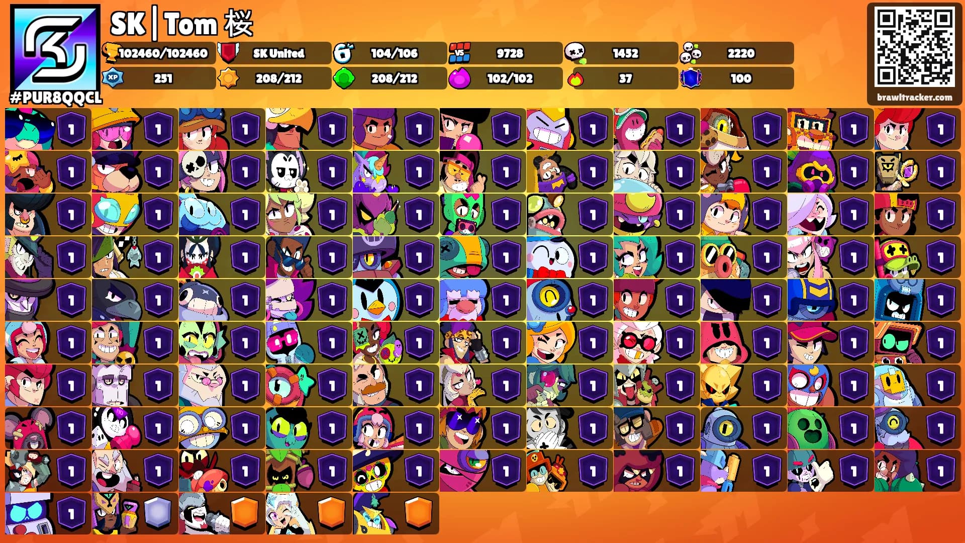 SK|Tom 桜's Ranks