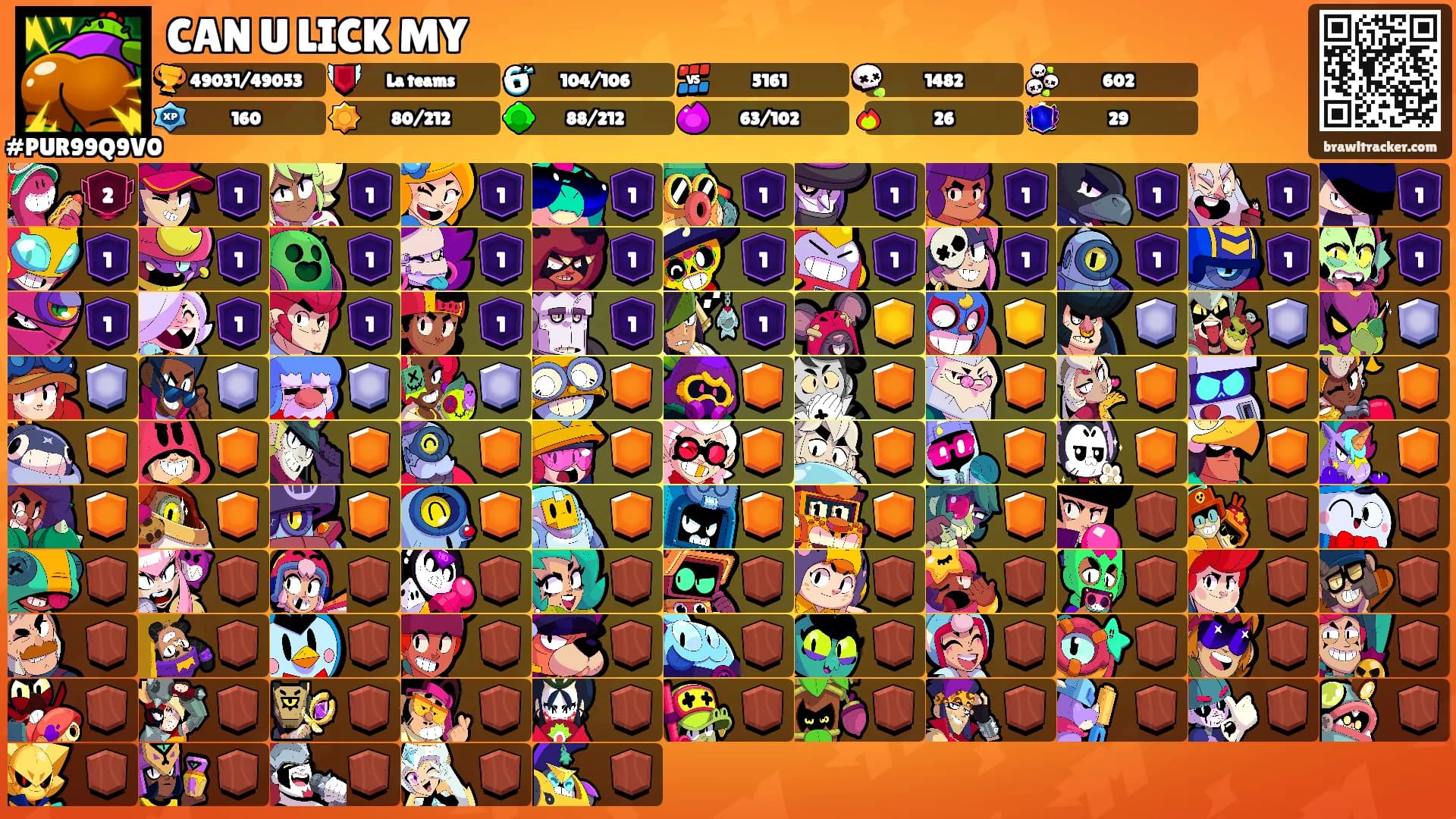 CAN U LICK MY's Ranks