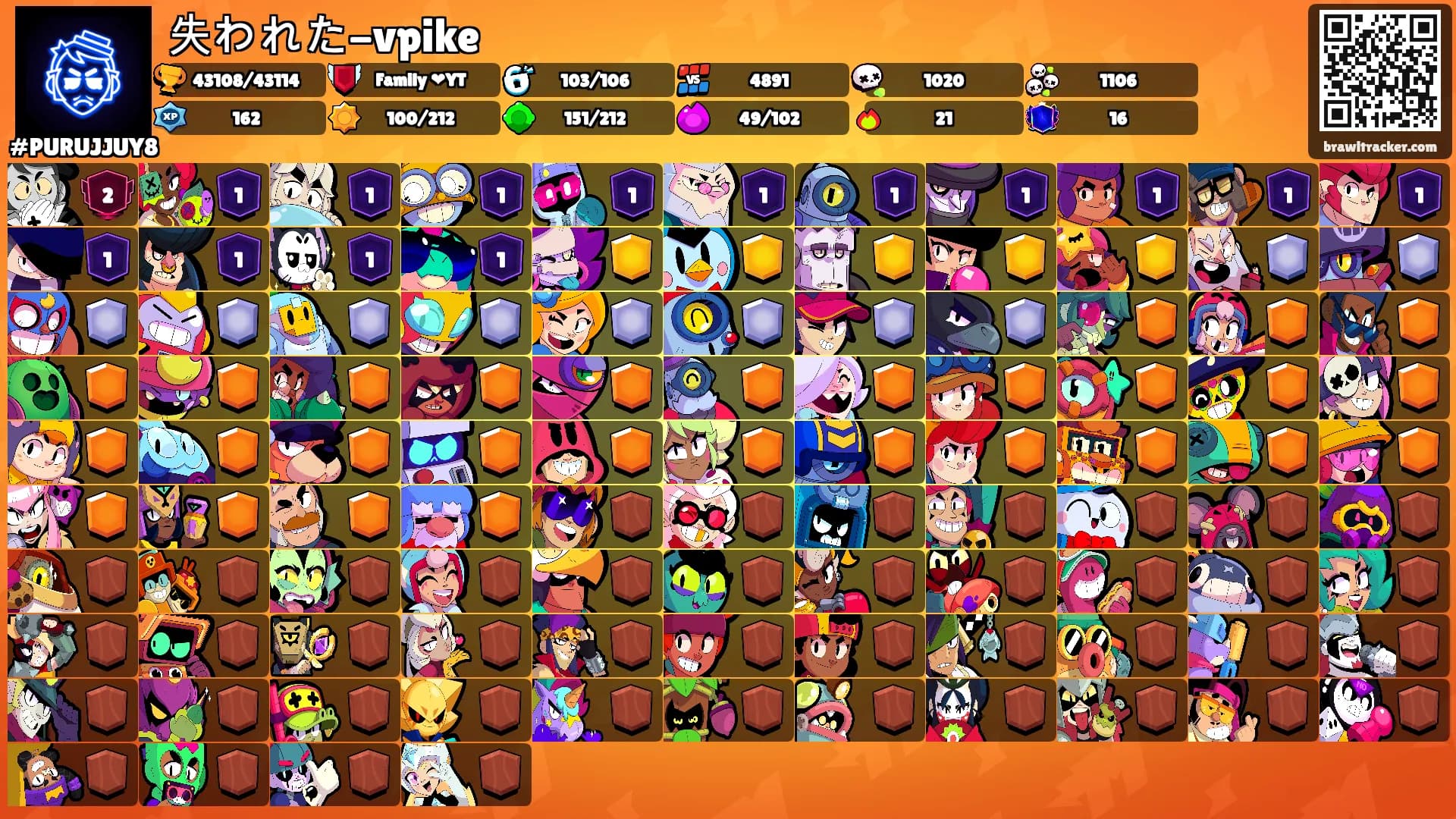 失われた-vpike's Ranks