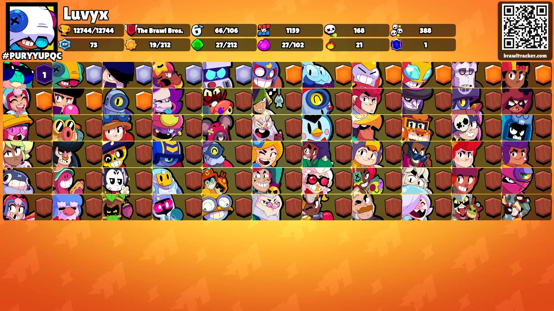 Luvyx's Ranks