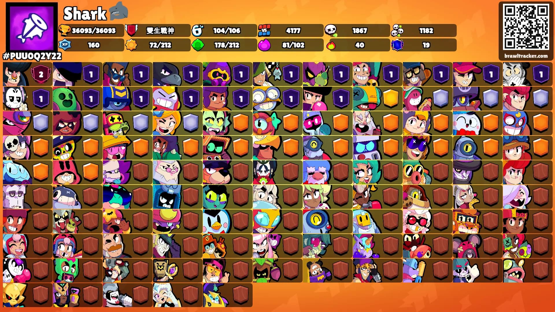 Shark 🦈's Ranks