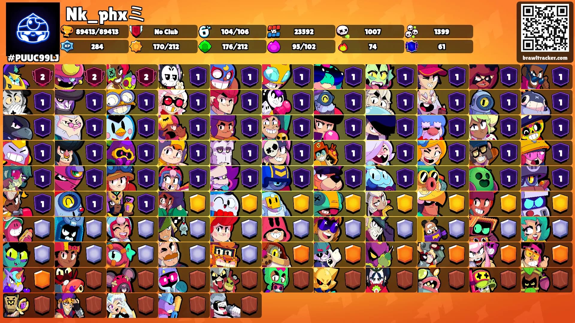 Nk_phxミ's Ranks