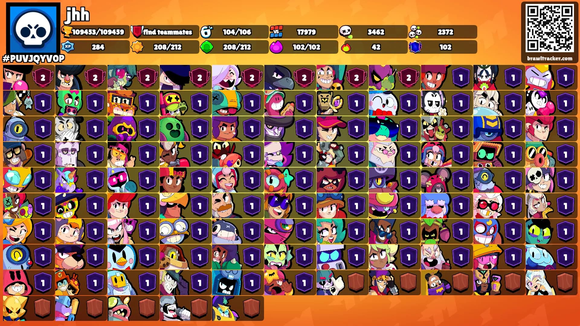 jhh's Ranks