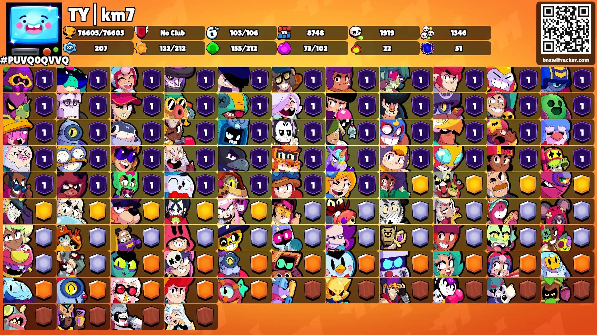 TY|km7's Ranks
