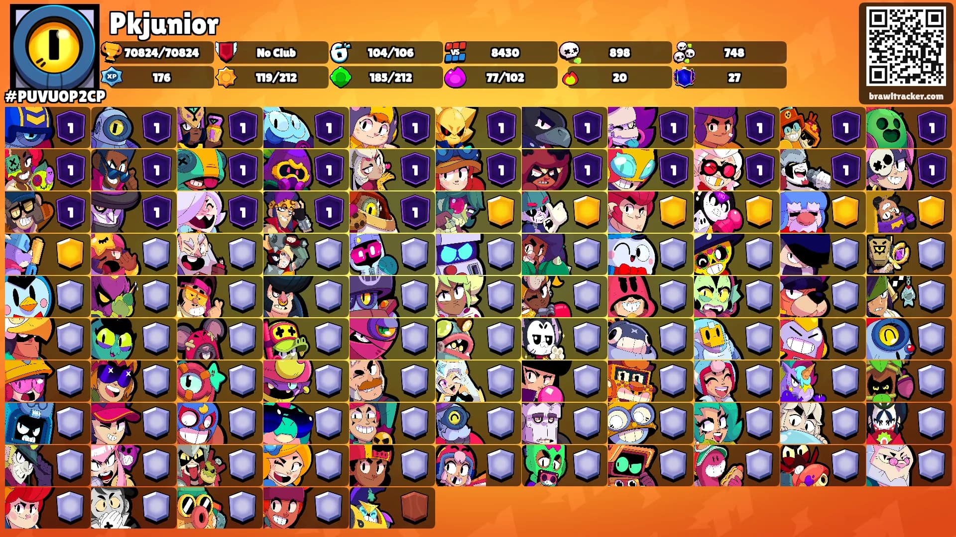 Pkjunior's Ranks