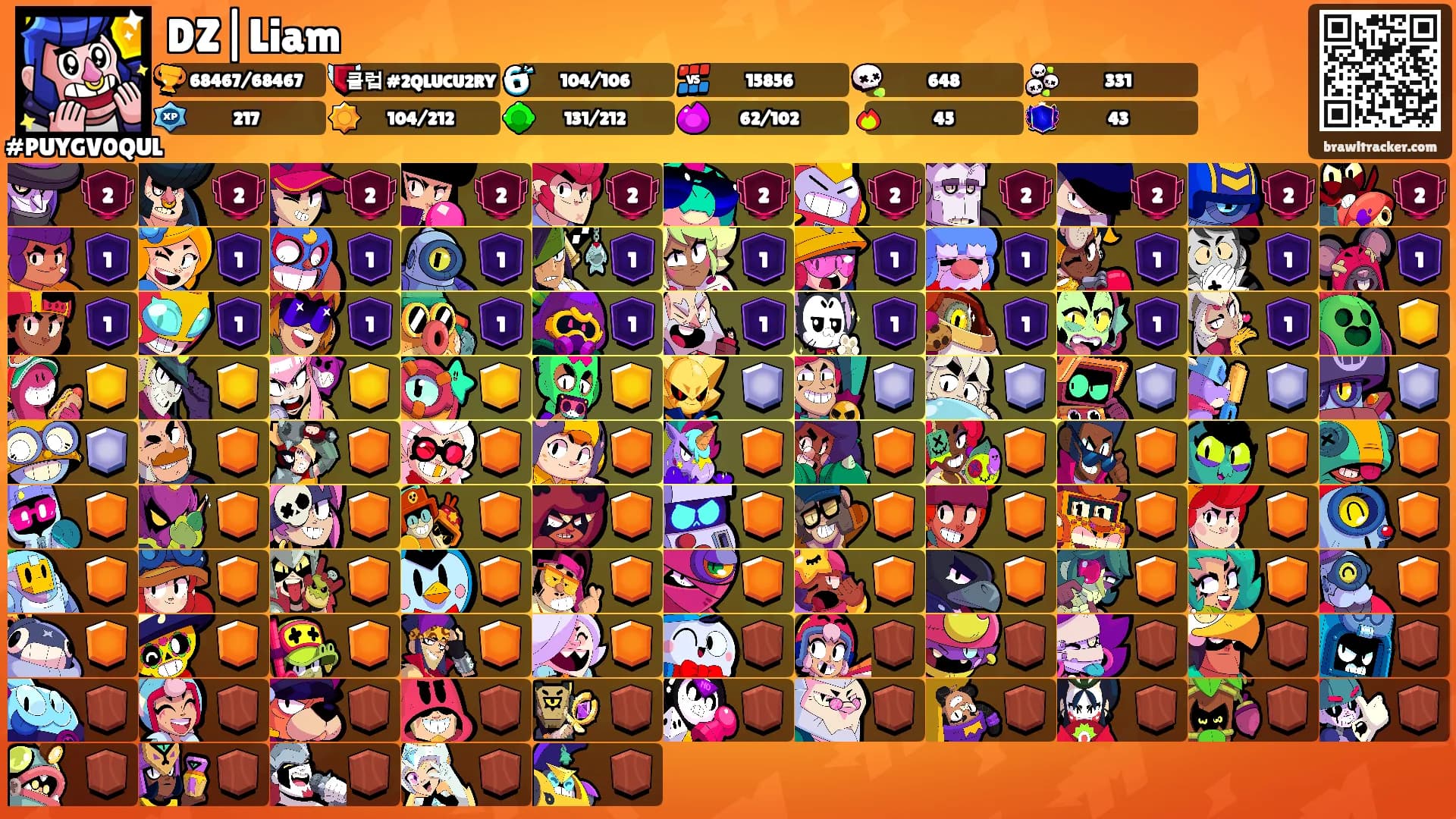 DZ|Liam's Ranks