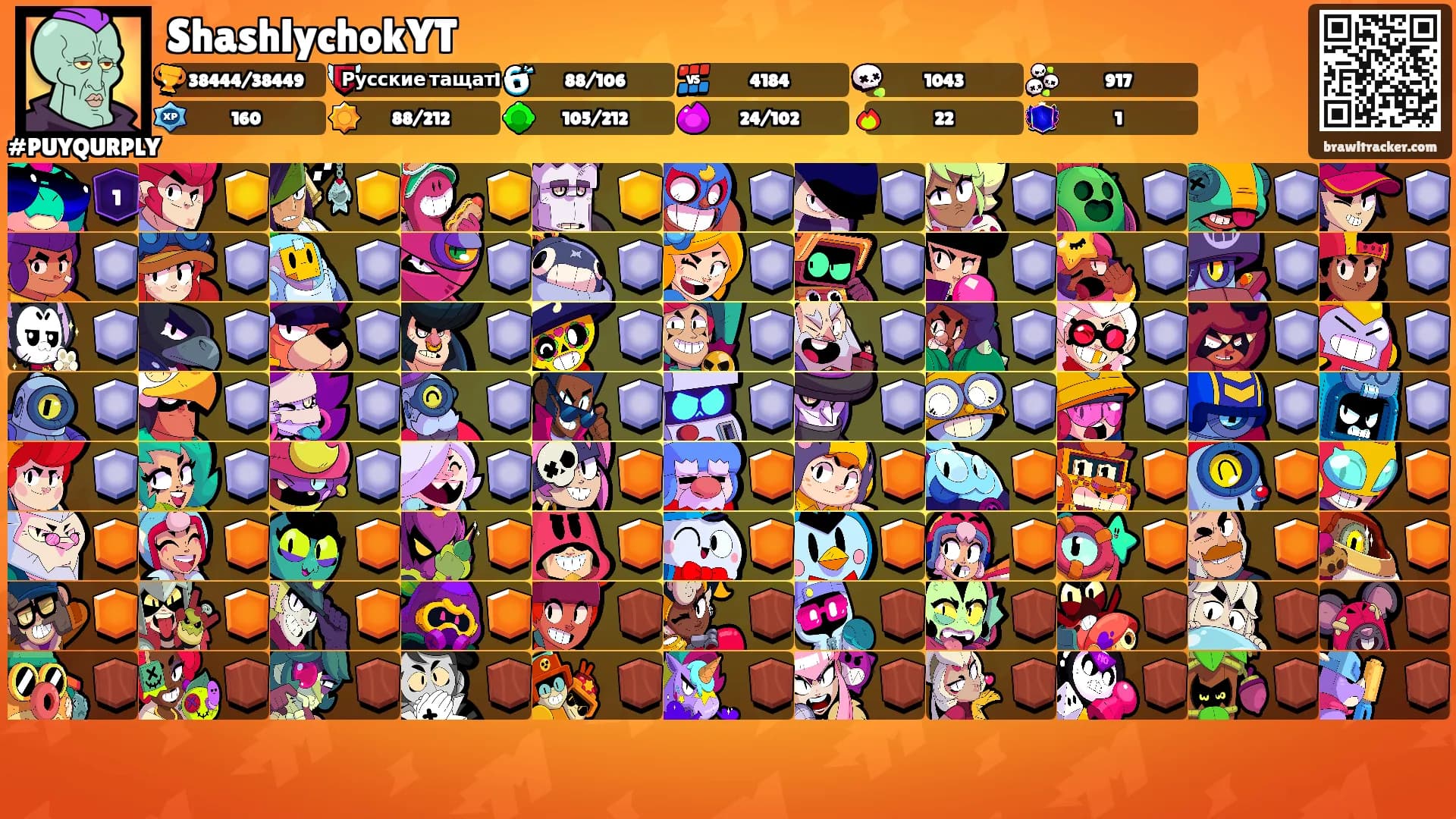 ShashlychokYT's Ranks