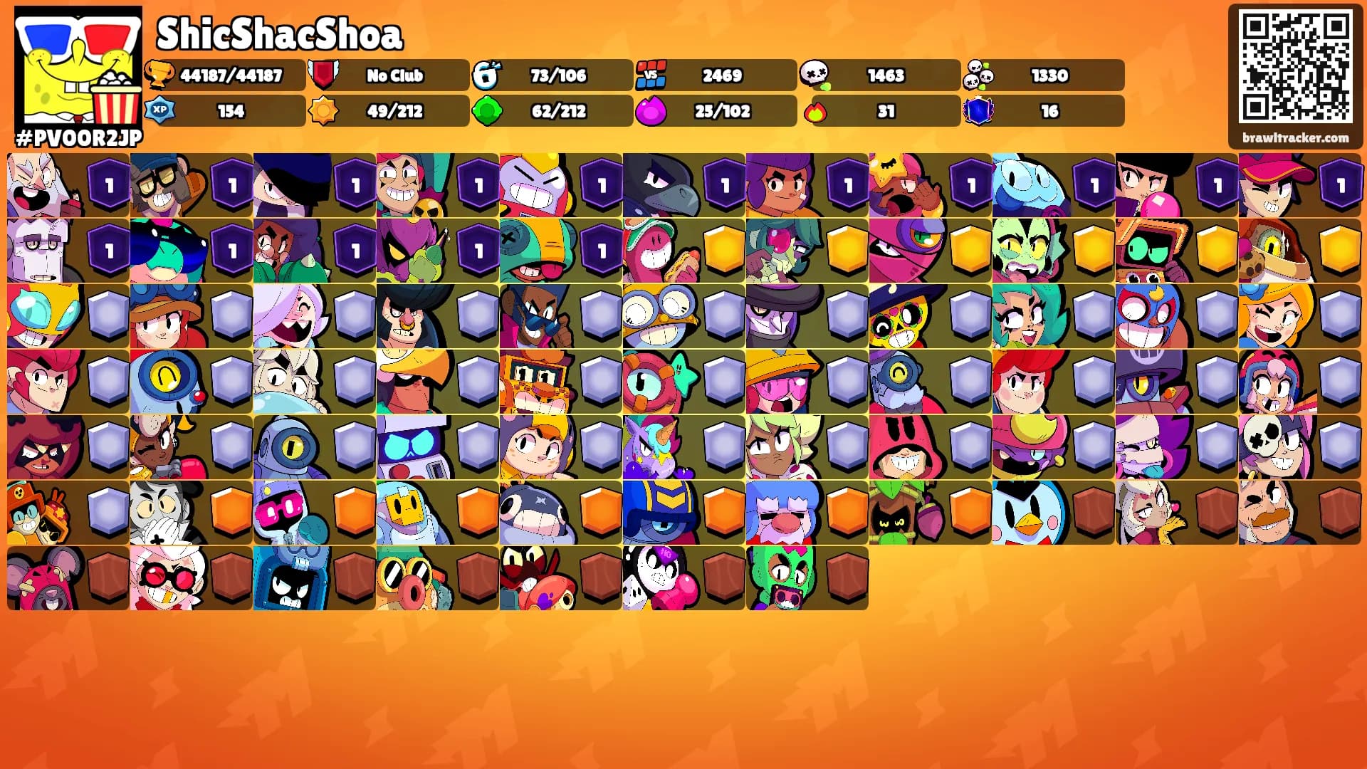 ShicShacShoa's Ranks