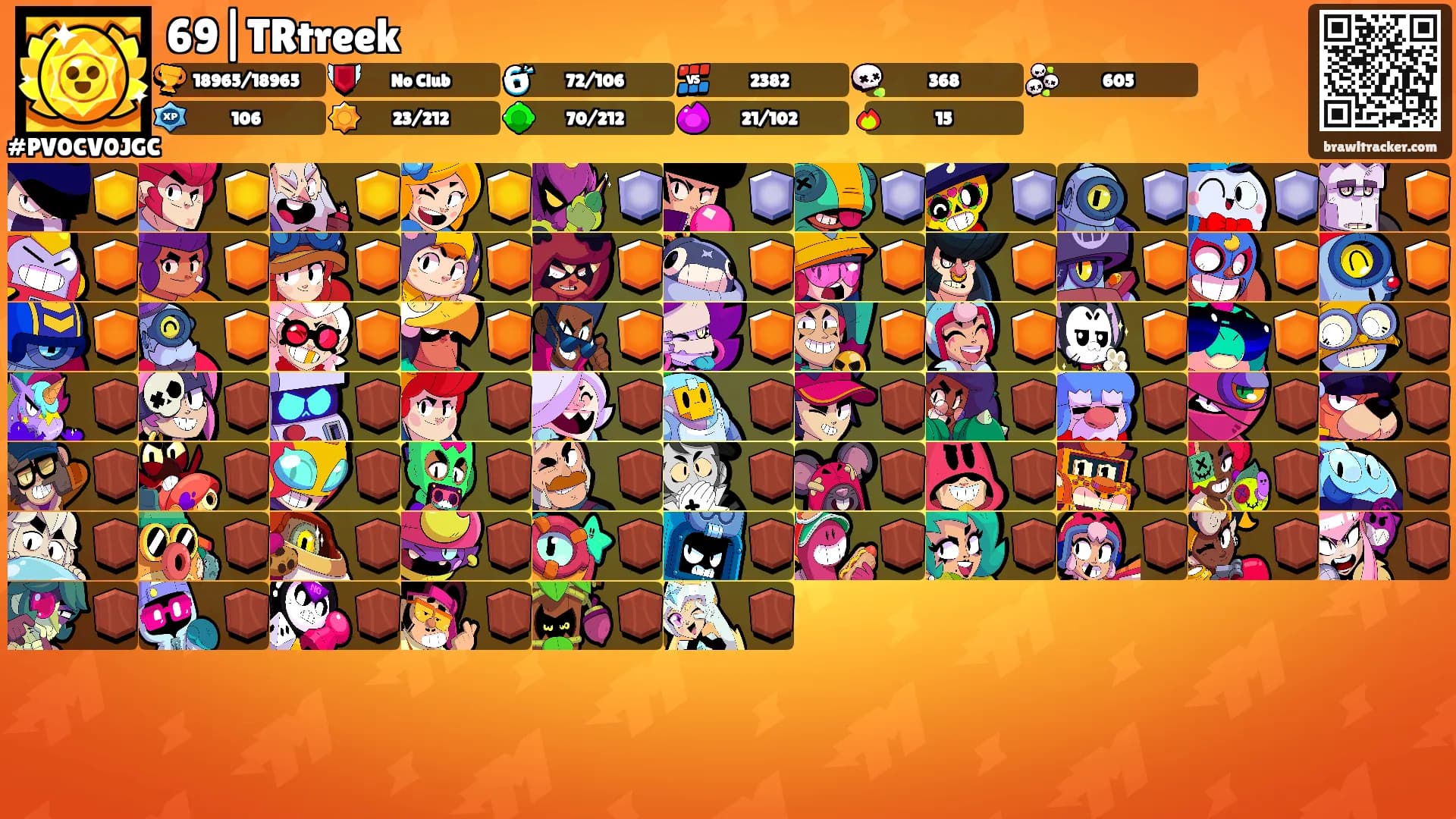69|TRtreek's Ranks