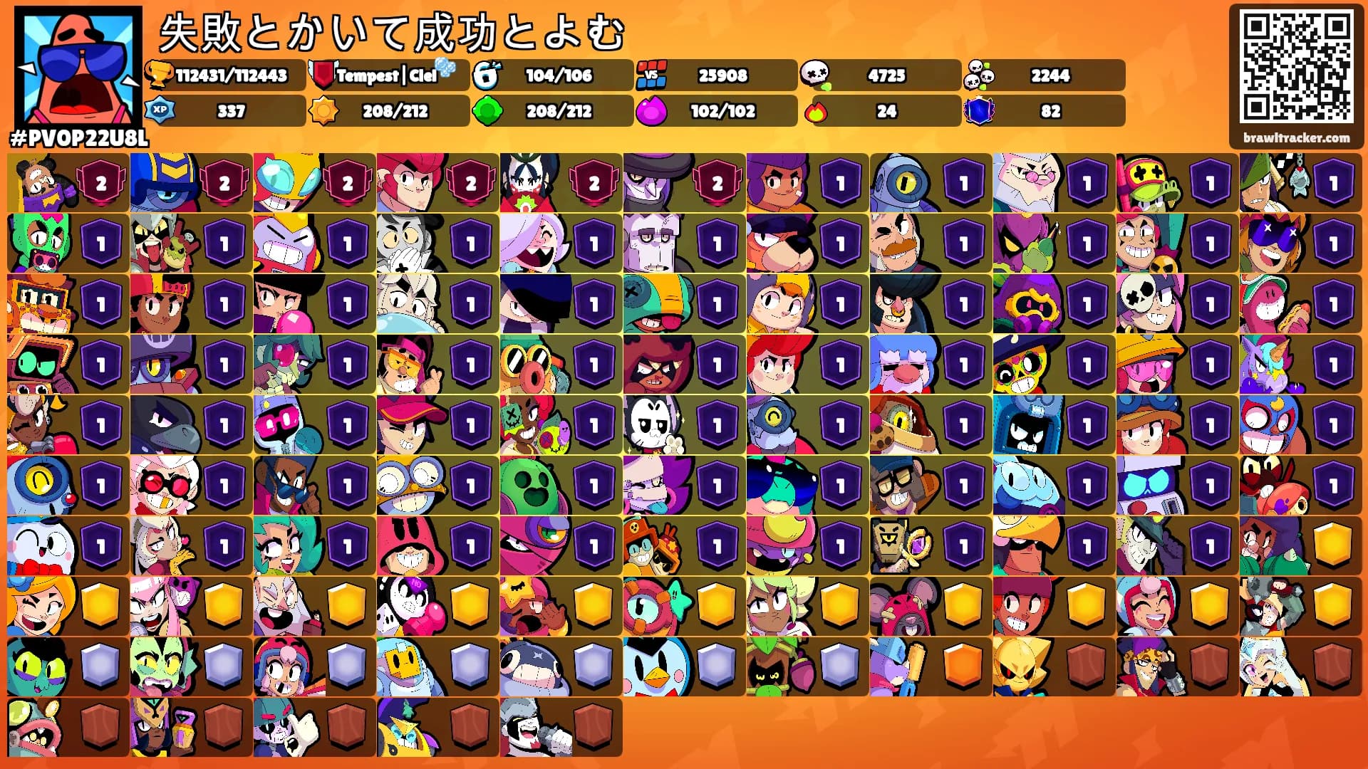 失敗とかいて成功とよむ's Ranks