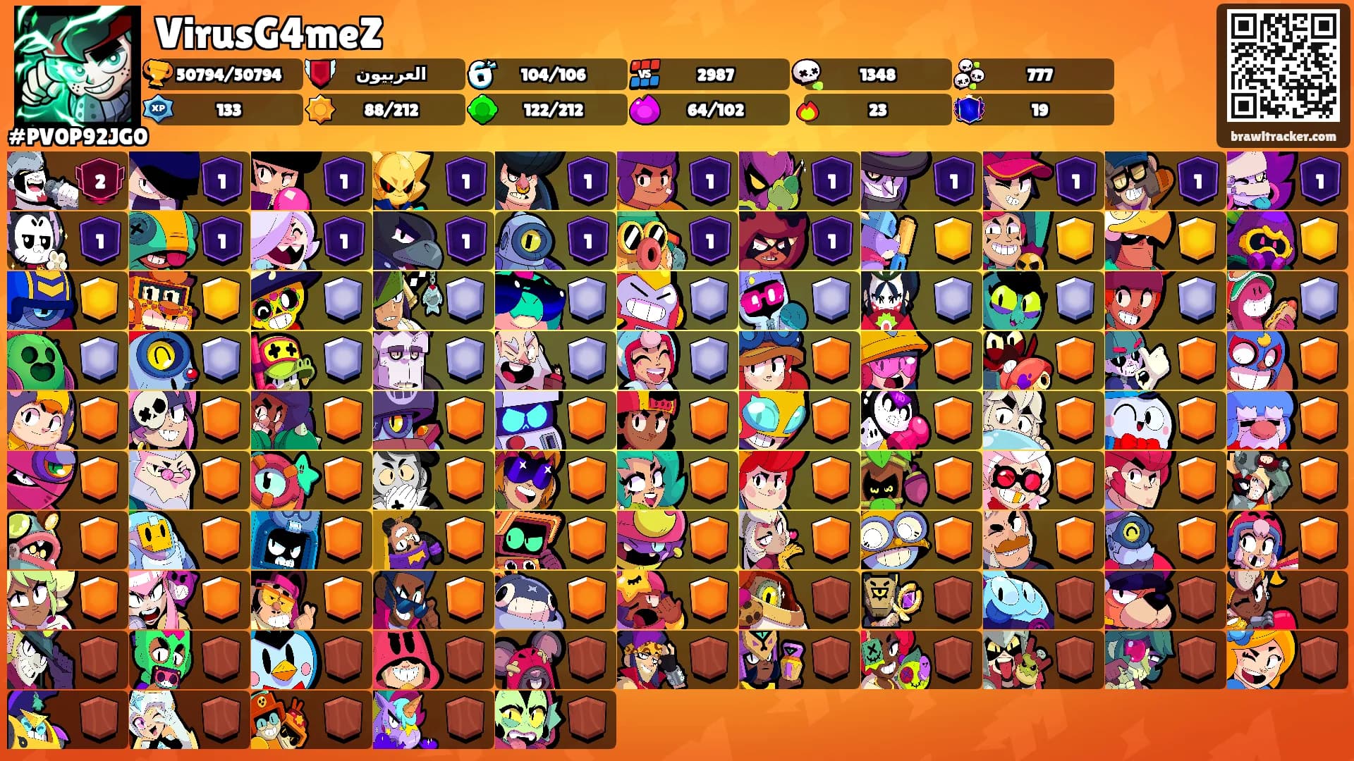VirusG4meZ's Ranks