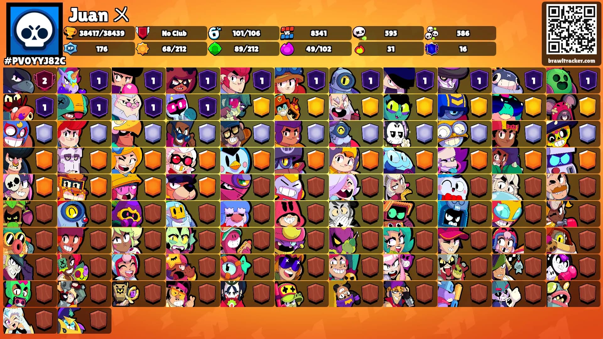 Juan ㄨ's Ranks
