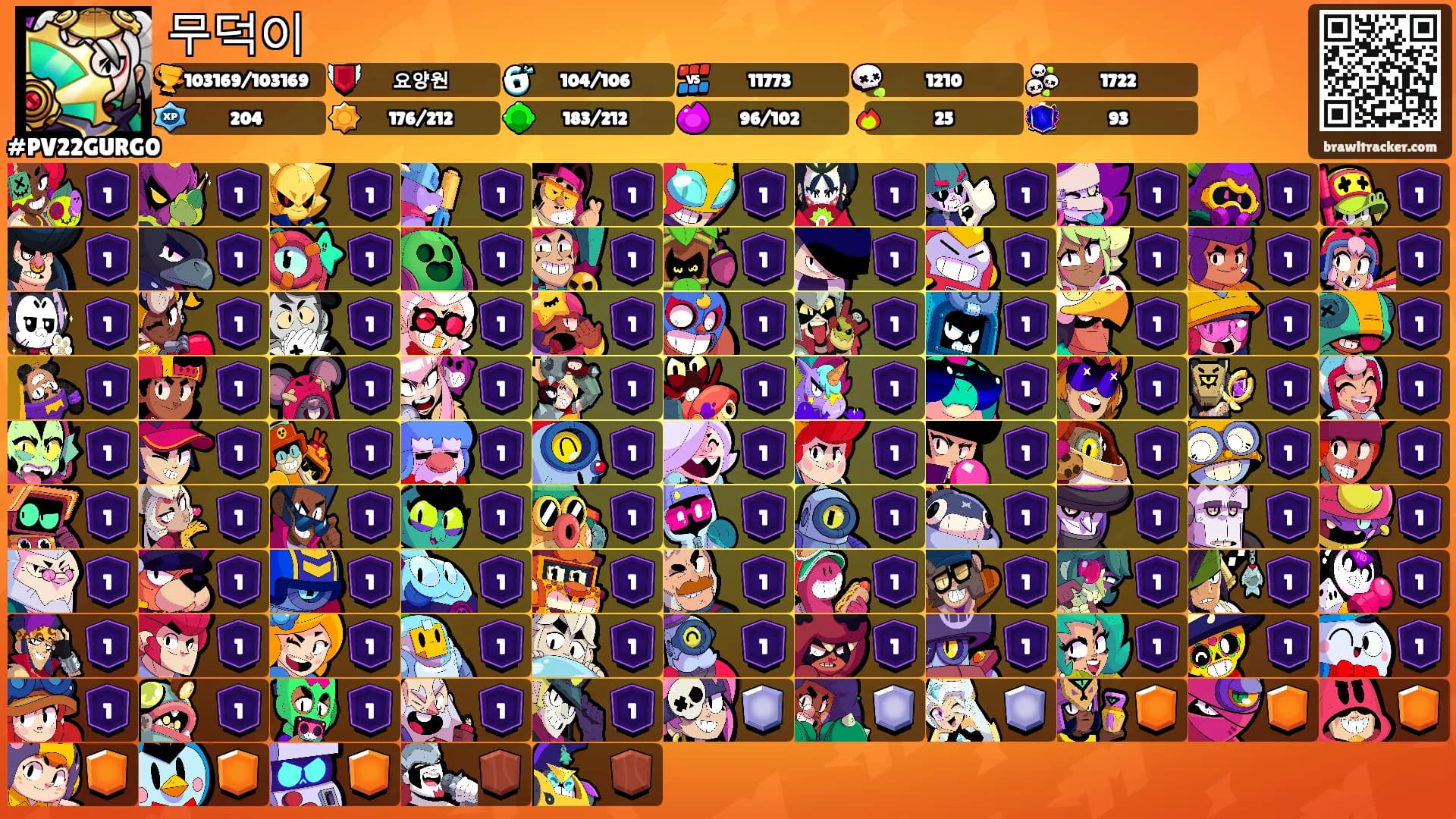 무덕이's Ranks