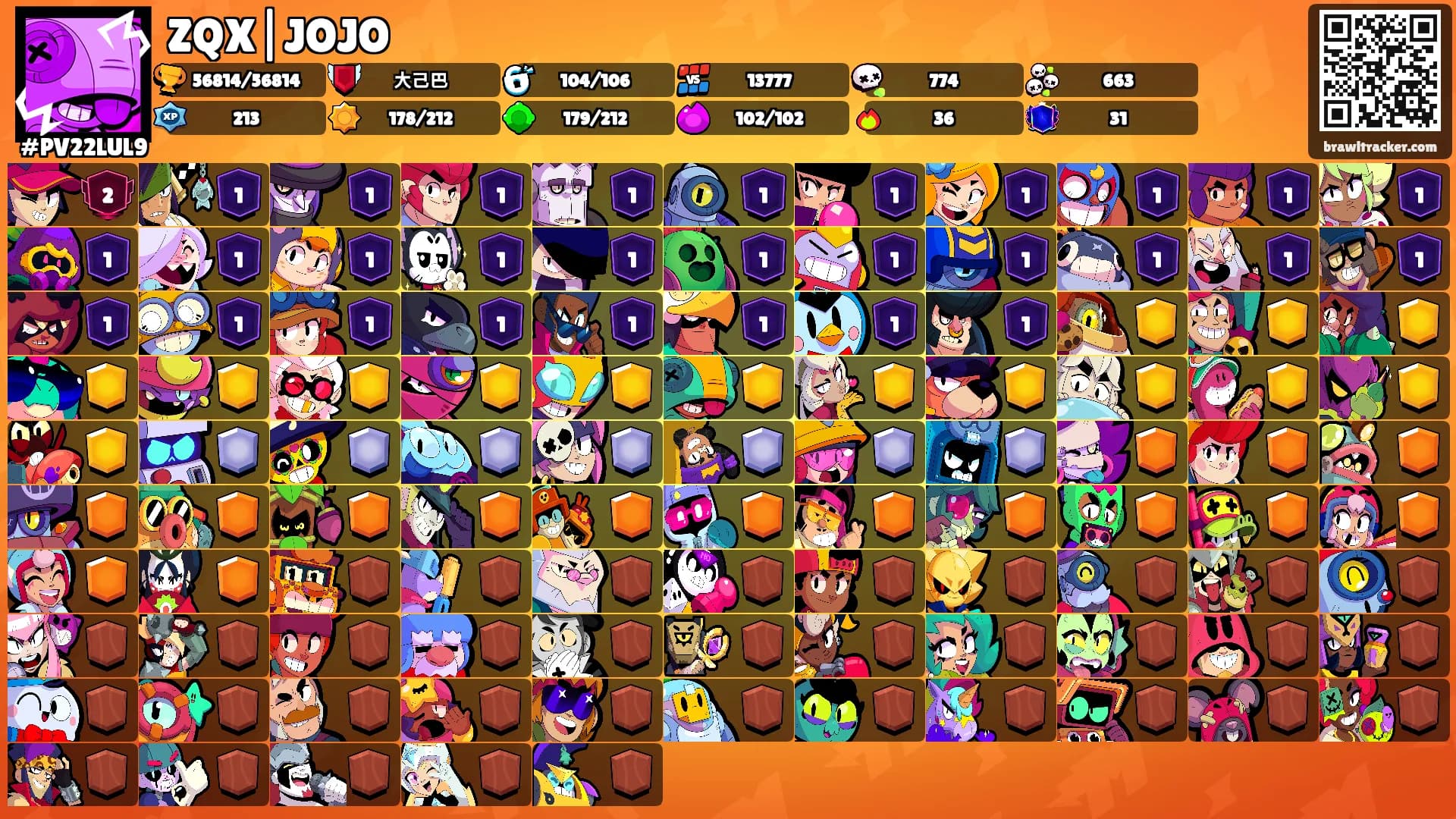 ZQX|JOJO's Ranks