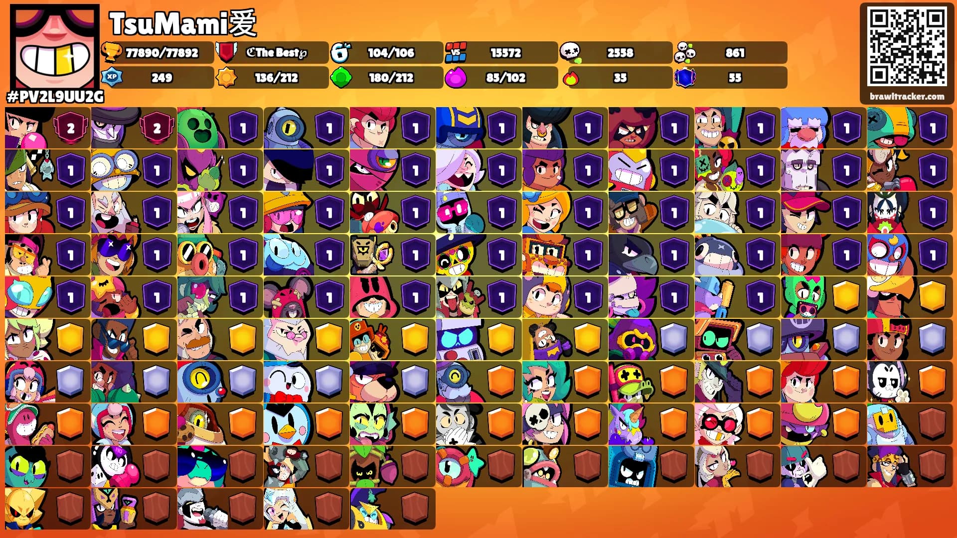 TsuMami爱's Ranks