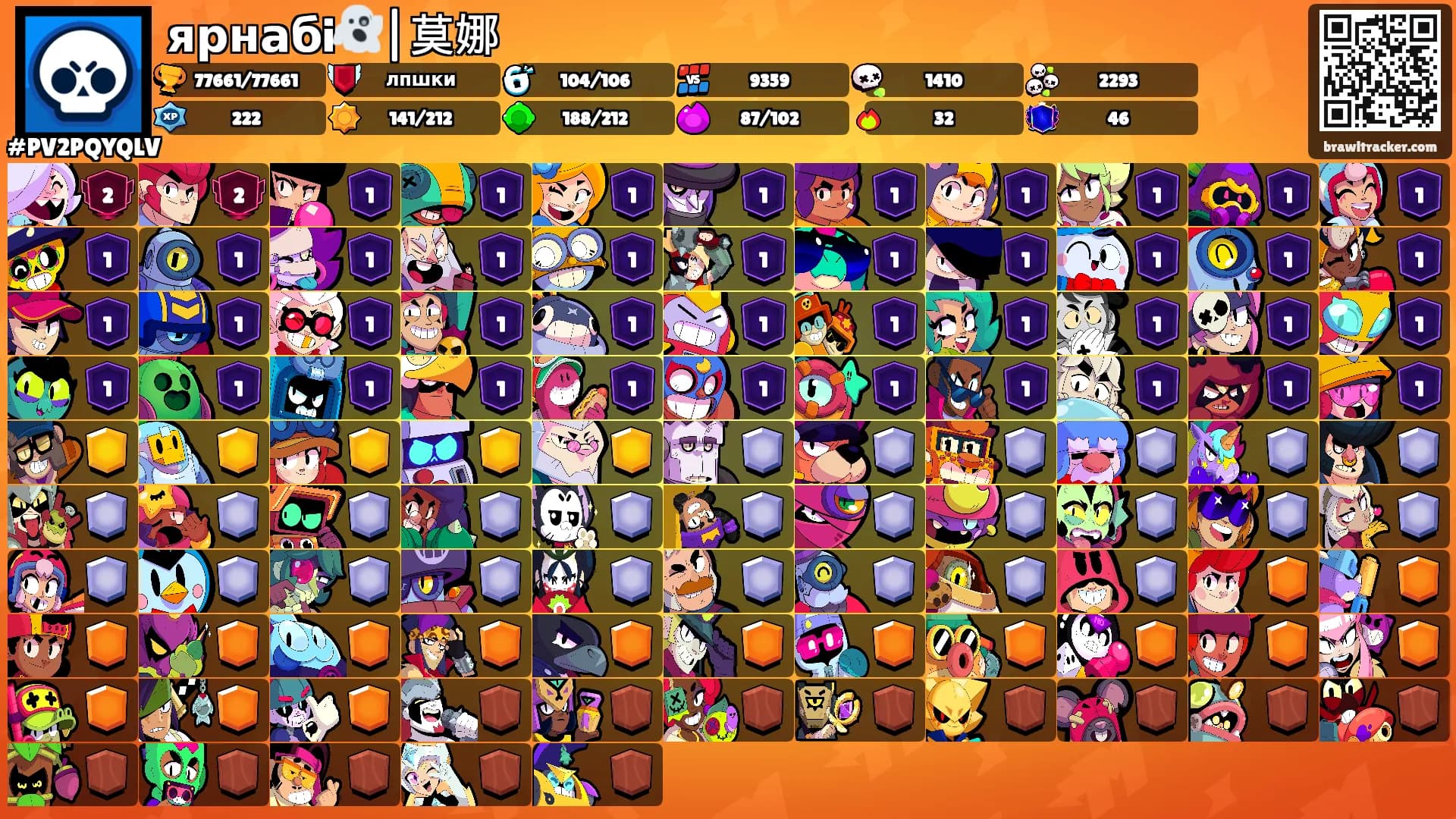 ярнабi👻|莫娜's Ranks
