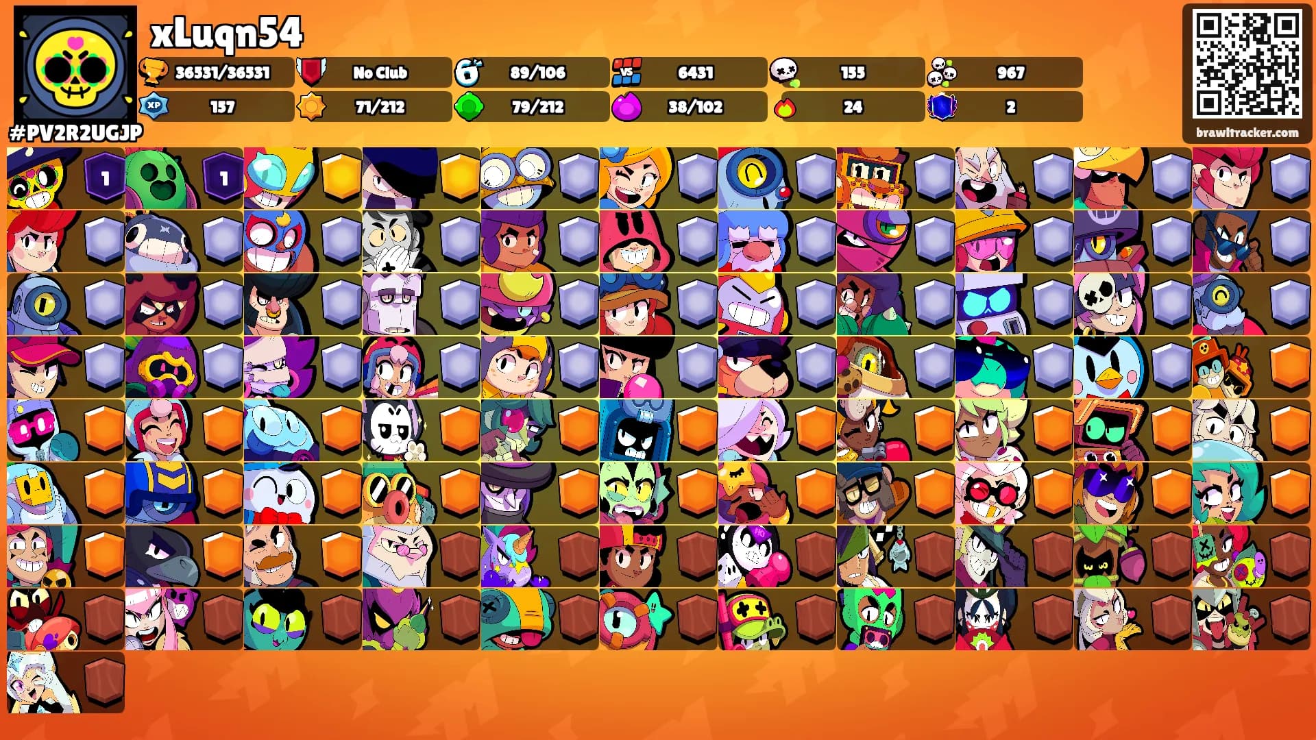 xLuqn54's Ranks