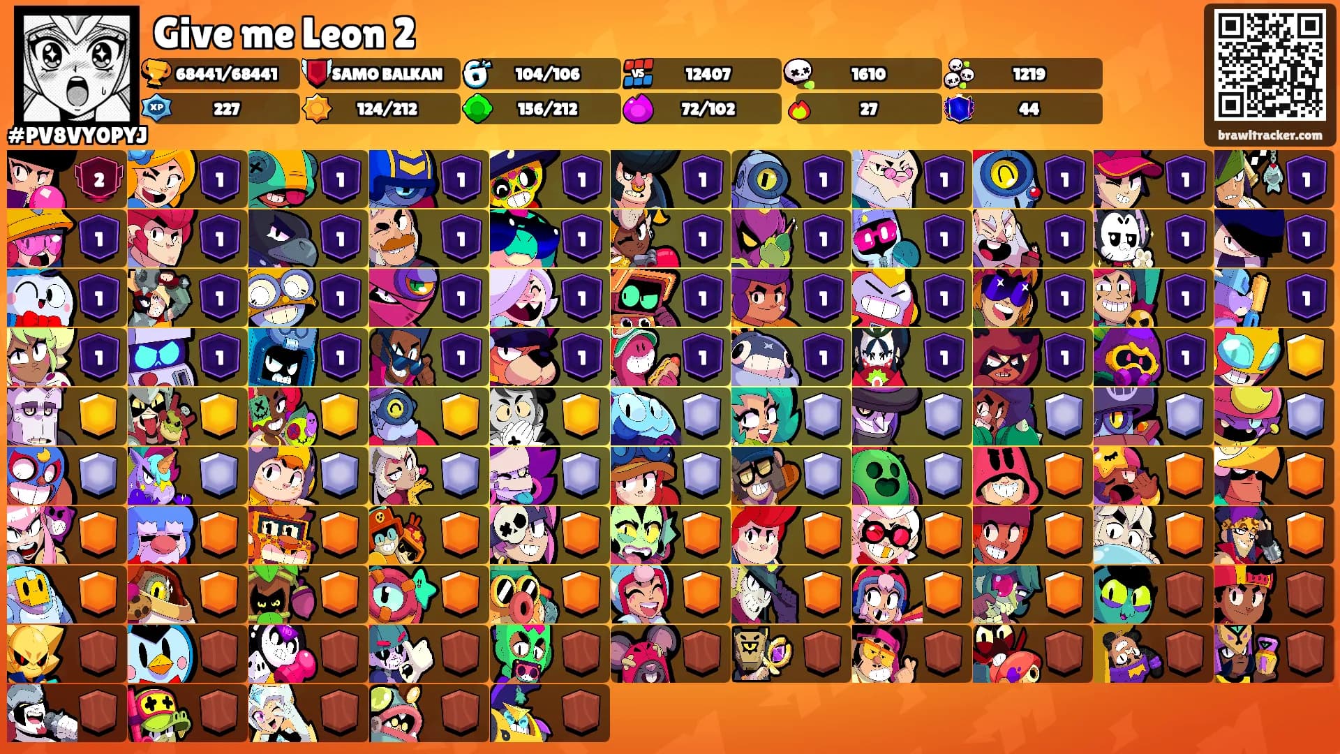 Give me Leon 2's Ranks